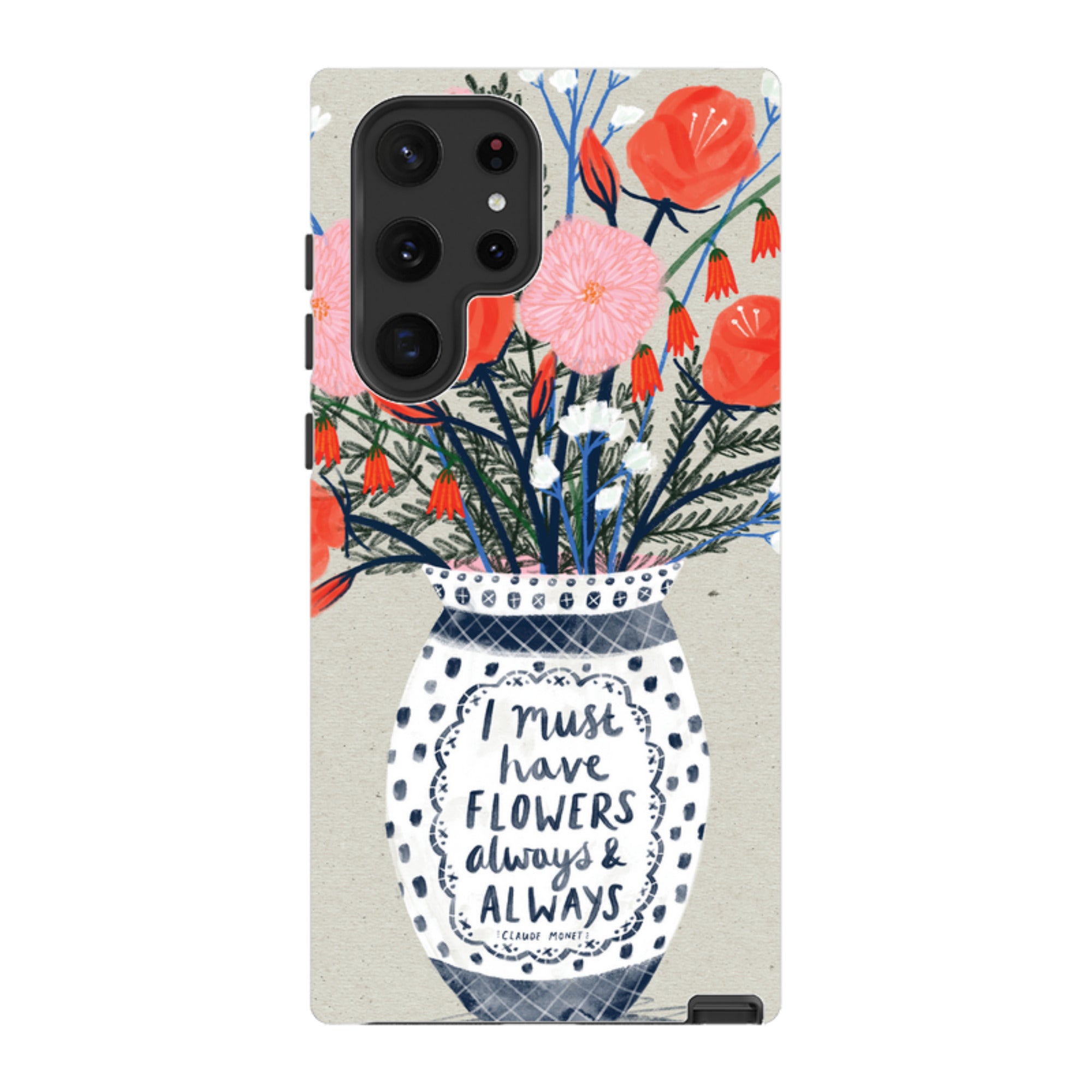 Samsung Tough Case - Flowers Always By Lee Foster Wilson