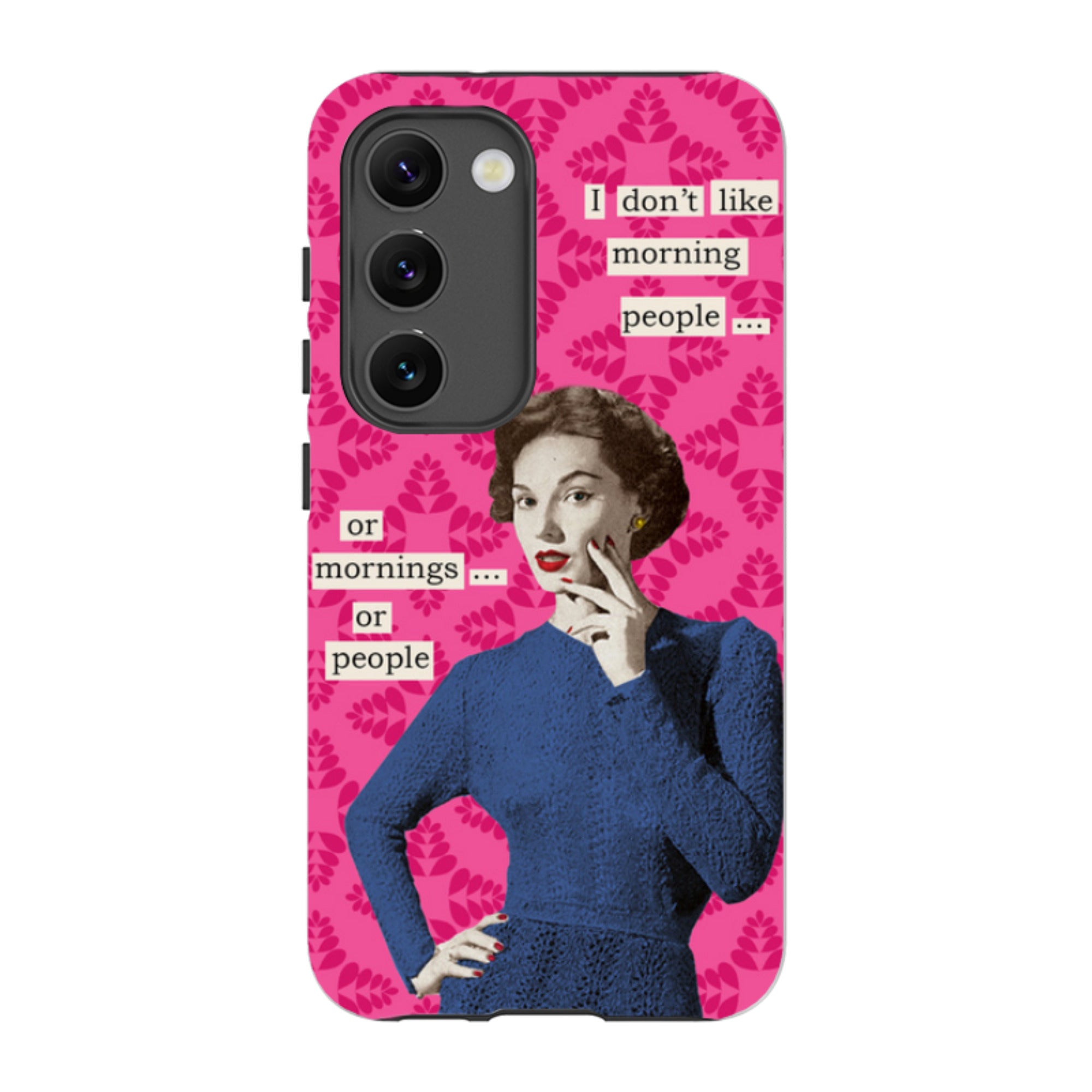 Samsung Tough Case - Morning Person By Clare Jordan