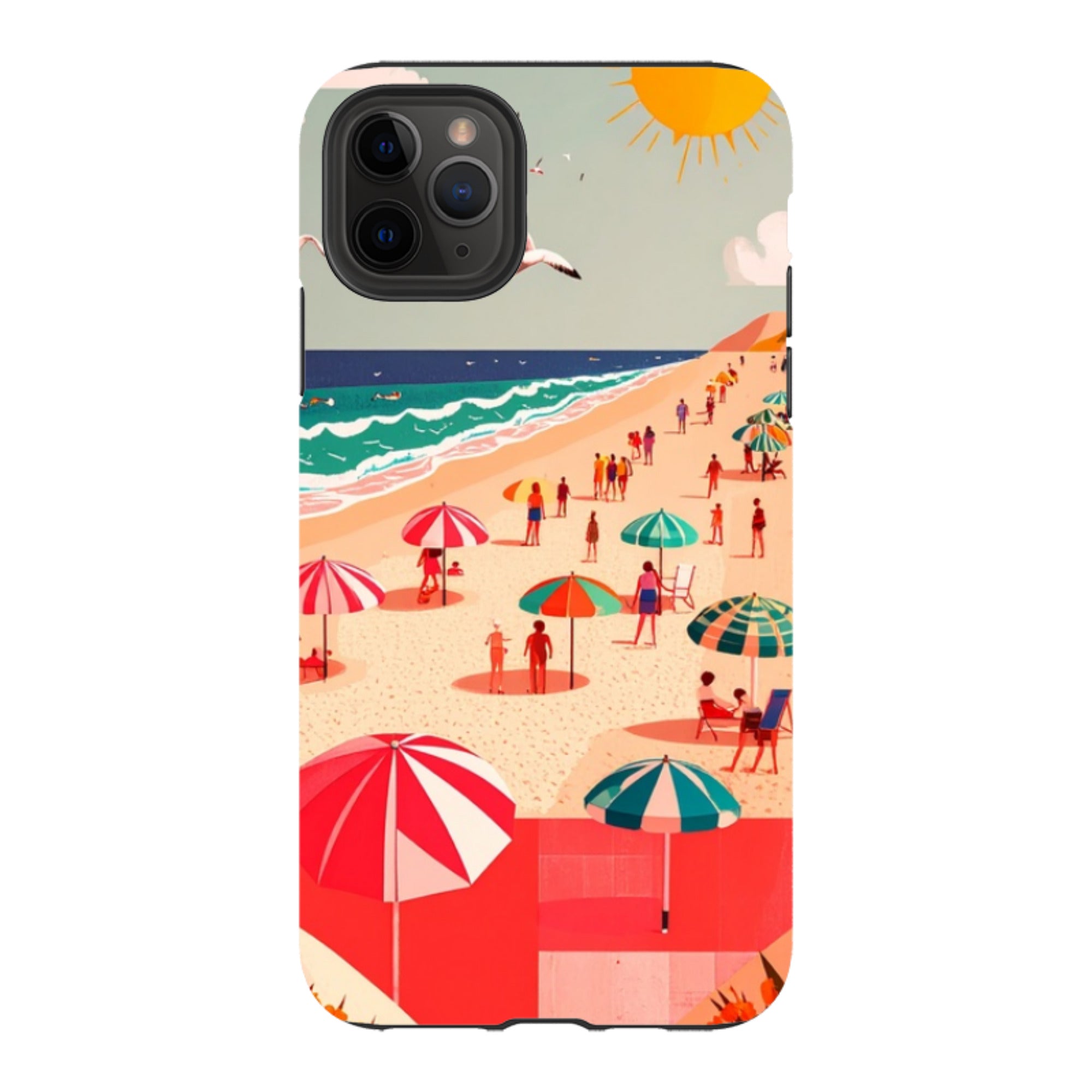 iPhone Tough Case - Mediterranean Beach