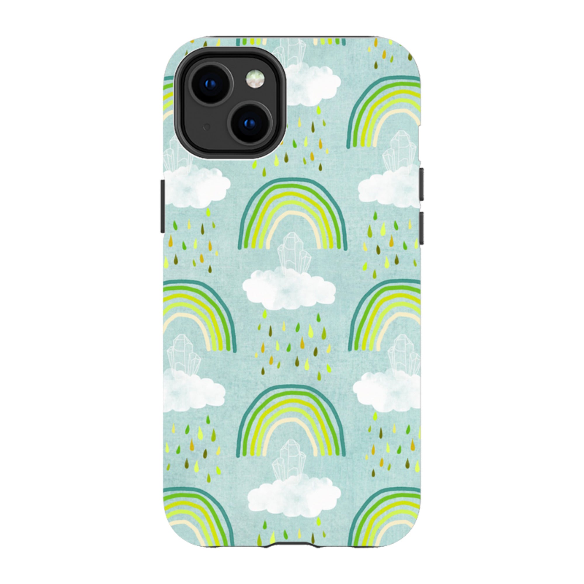 iPhone MagSafe Tough Case - Rainbows and Crystals By Katherine Quinn