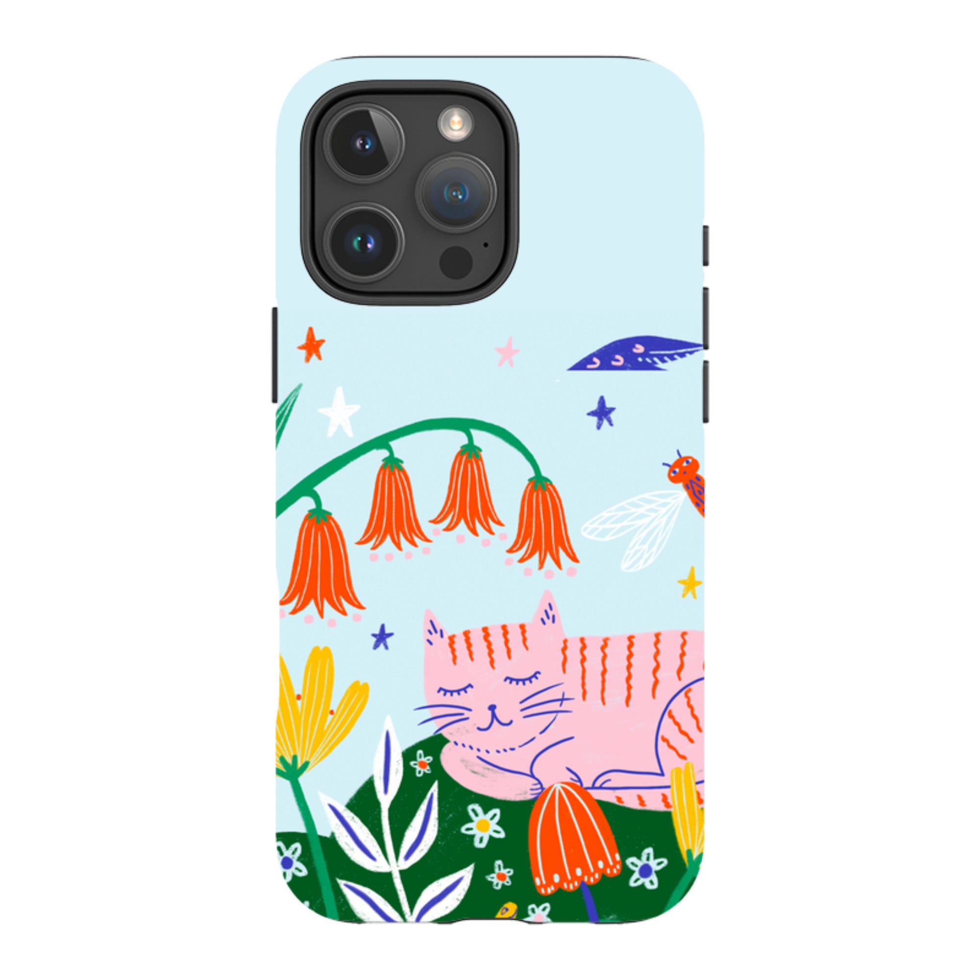 iPhone Tough Case - Cat By Lee Foster Wilson