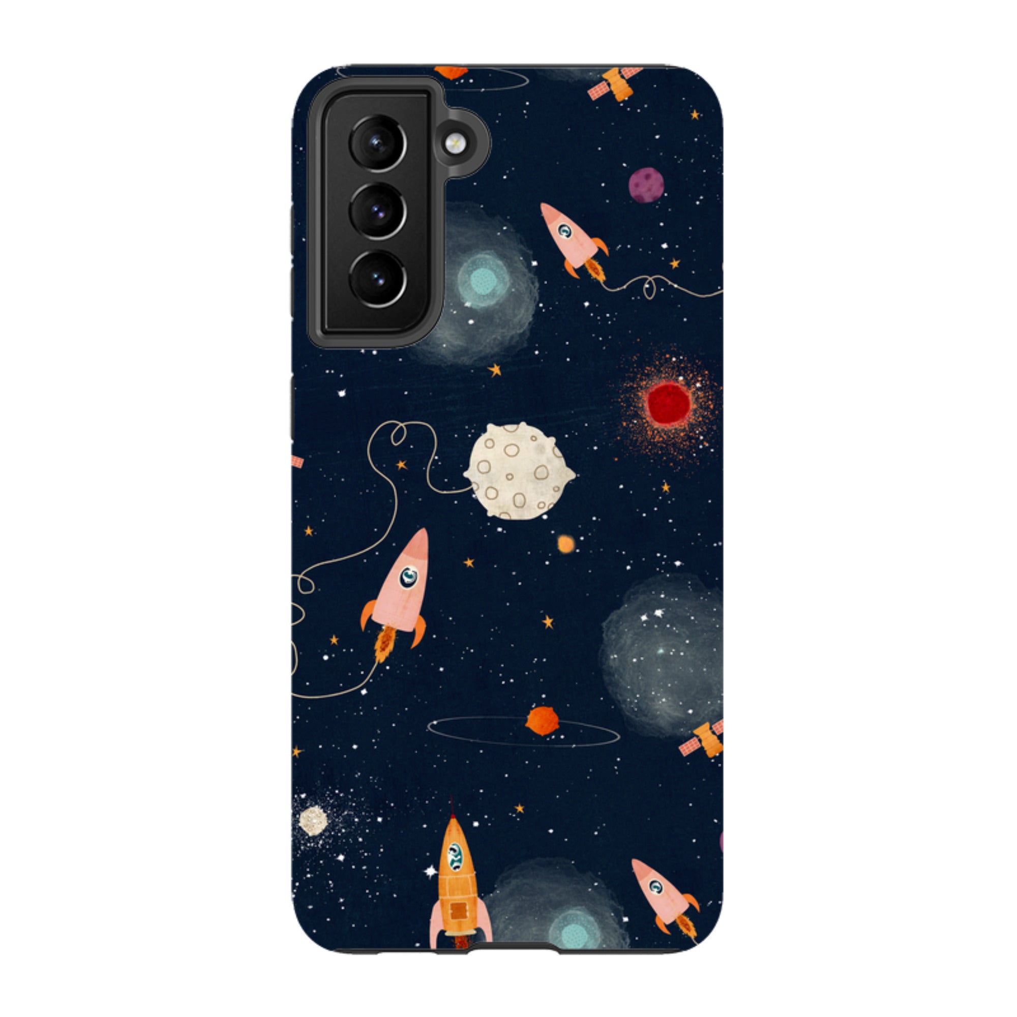 Samsung Tough Case - Rockets Midnight By Katherine Quinn