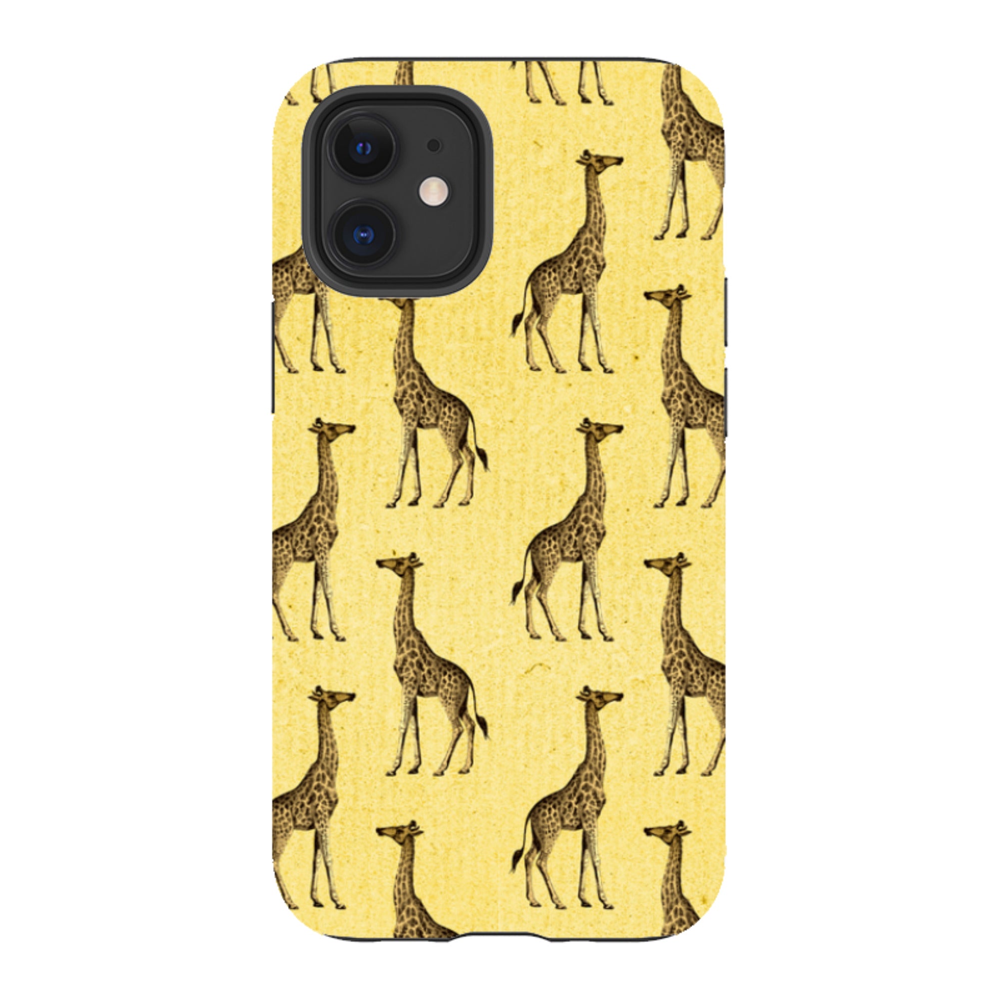 iPhone Tough Case - Yellow Giraffe