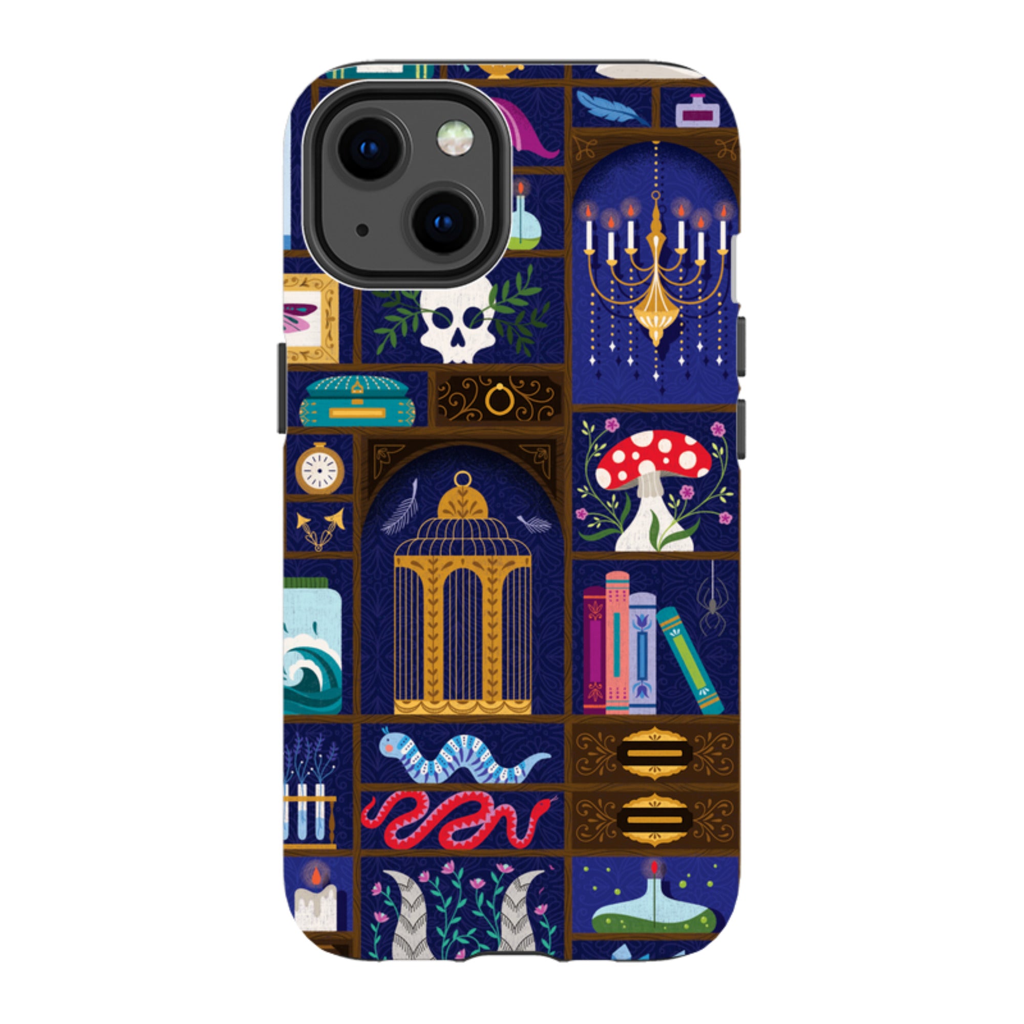 iPhone Tough Case - Cabinet Of Curiosities By Jenny Zemanek
