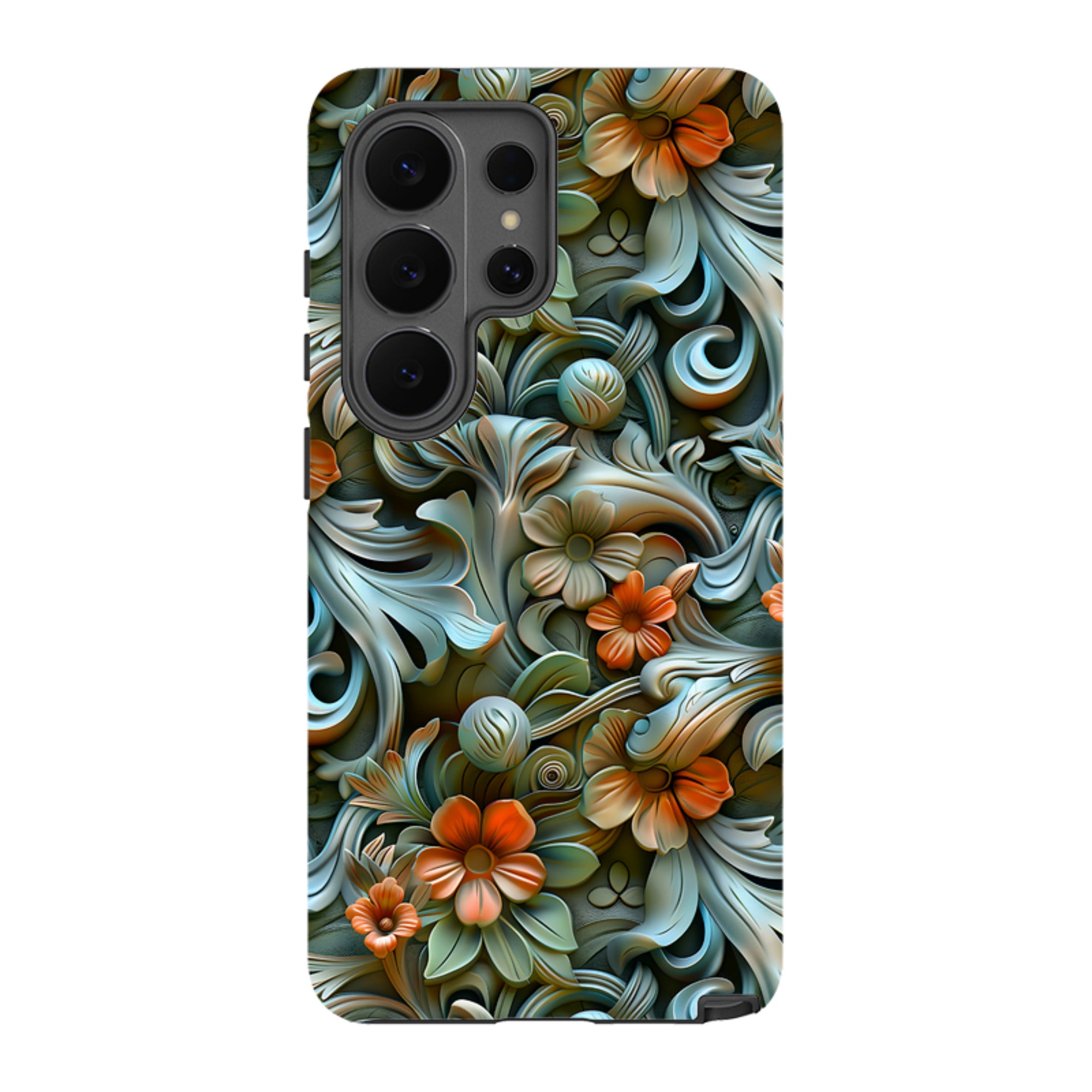 Samsung Tough Case - Clover Floral