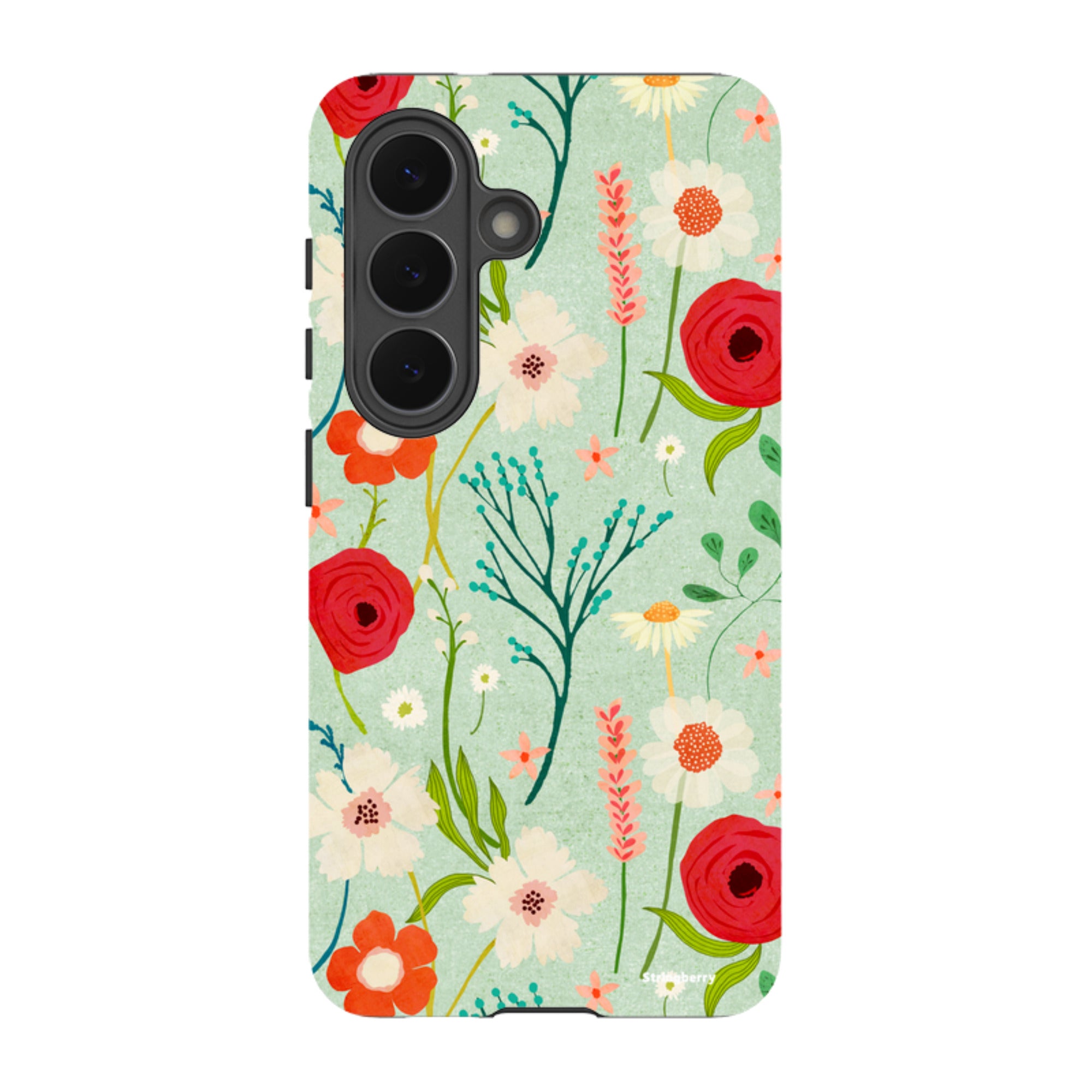 Samsung Tough Case - Floral By Katherine Quinn