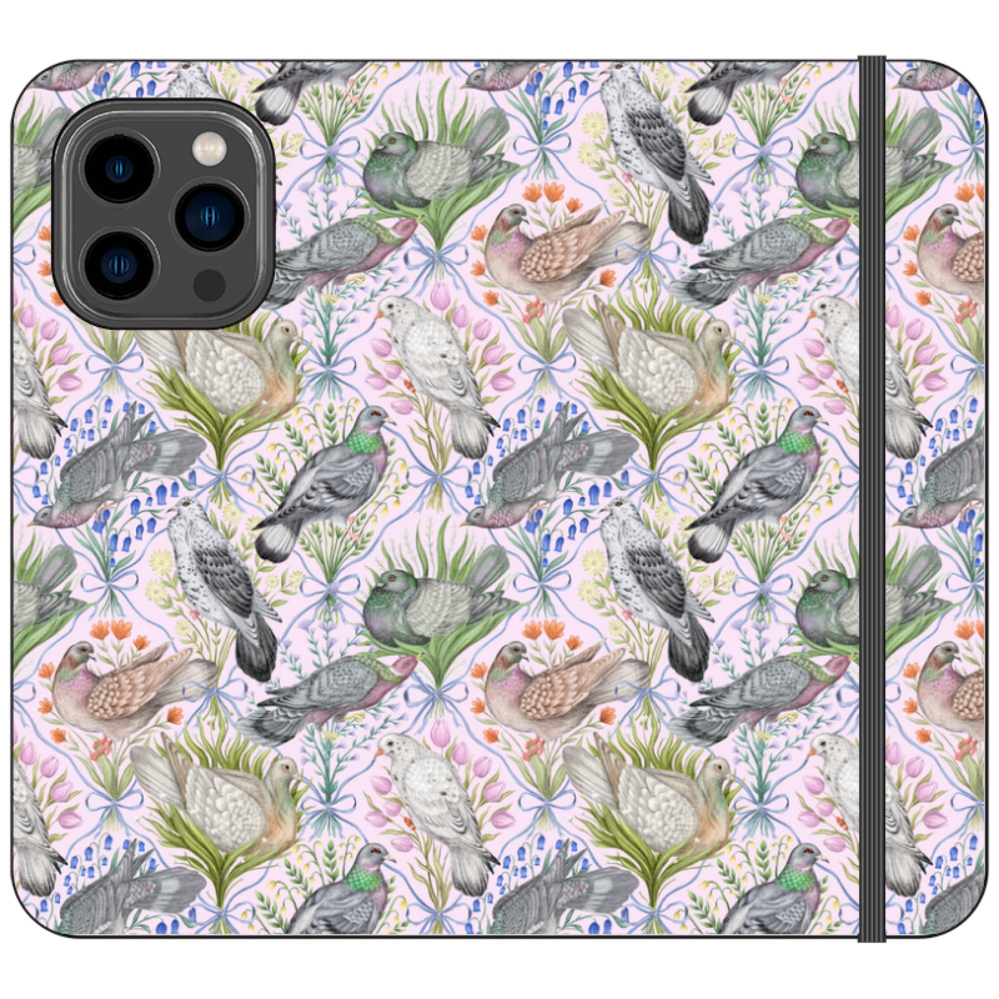Pigeon Pals Wallet Case By Catherine Rowe