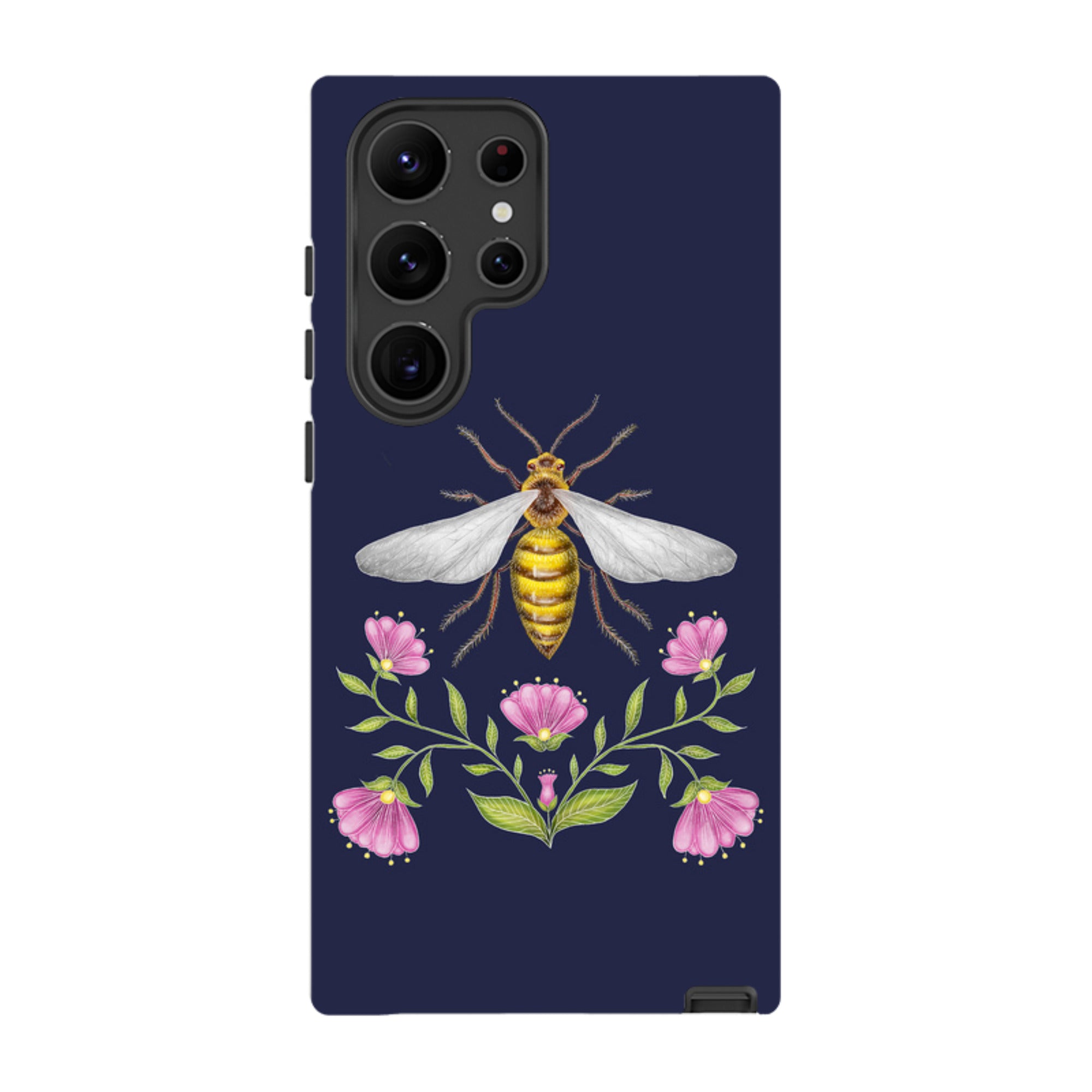 Samsung Tough Case - Wings Of Freedom Navy By Catherine Rowe