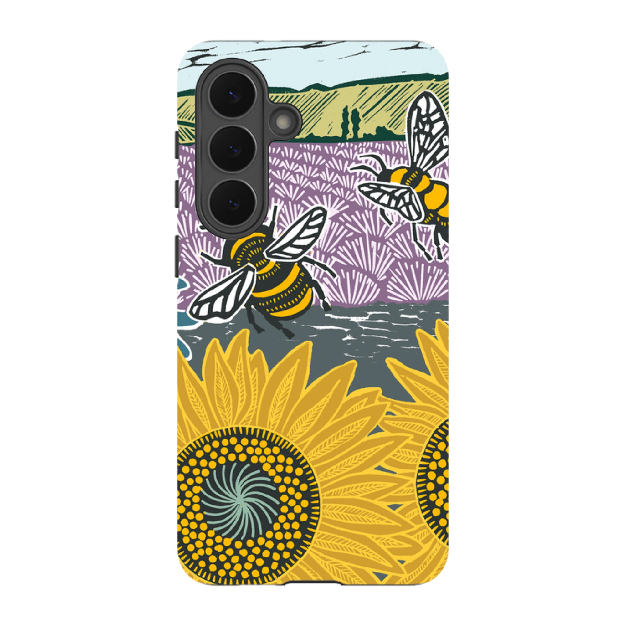 Samsung Tough Case - Bees And Sunflower By Kate Heiss