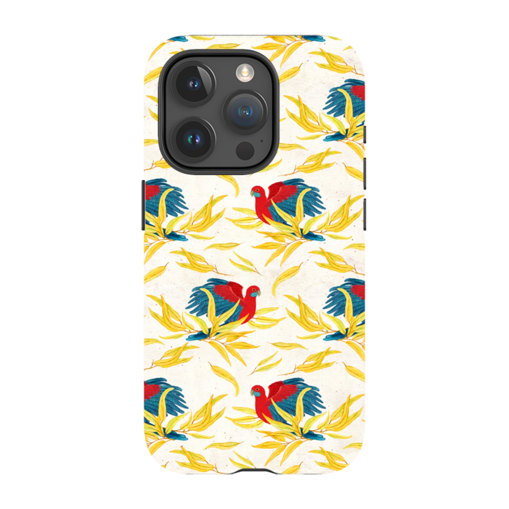 iPhone Tough Case - Crimson Rosella By Katherine Quinn