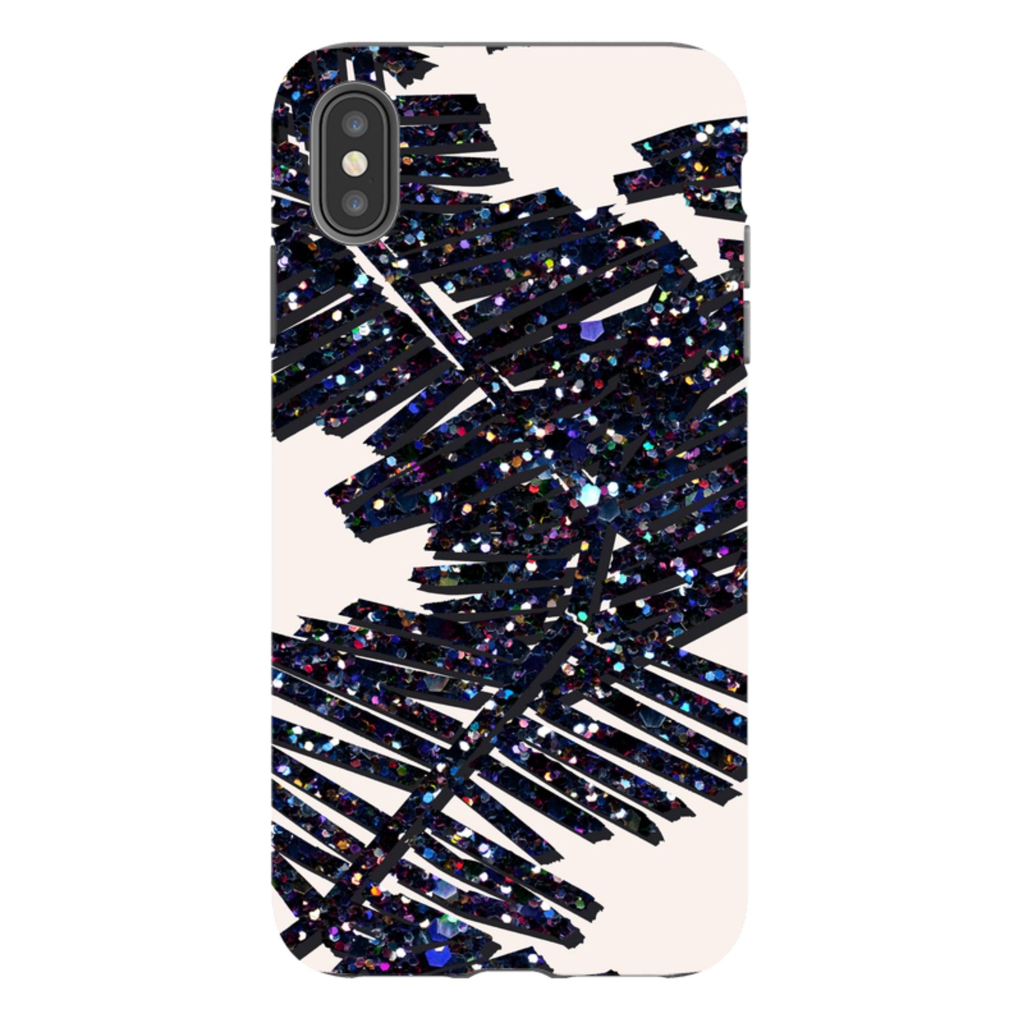 iPhone Tough Case - Night Palm By Kitty Joseph