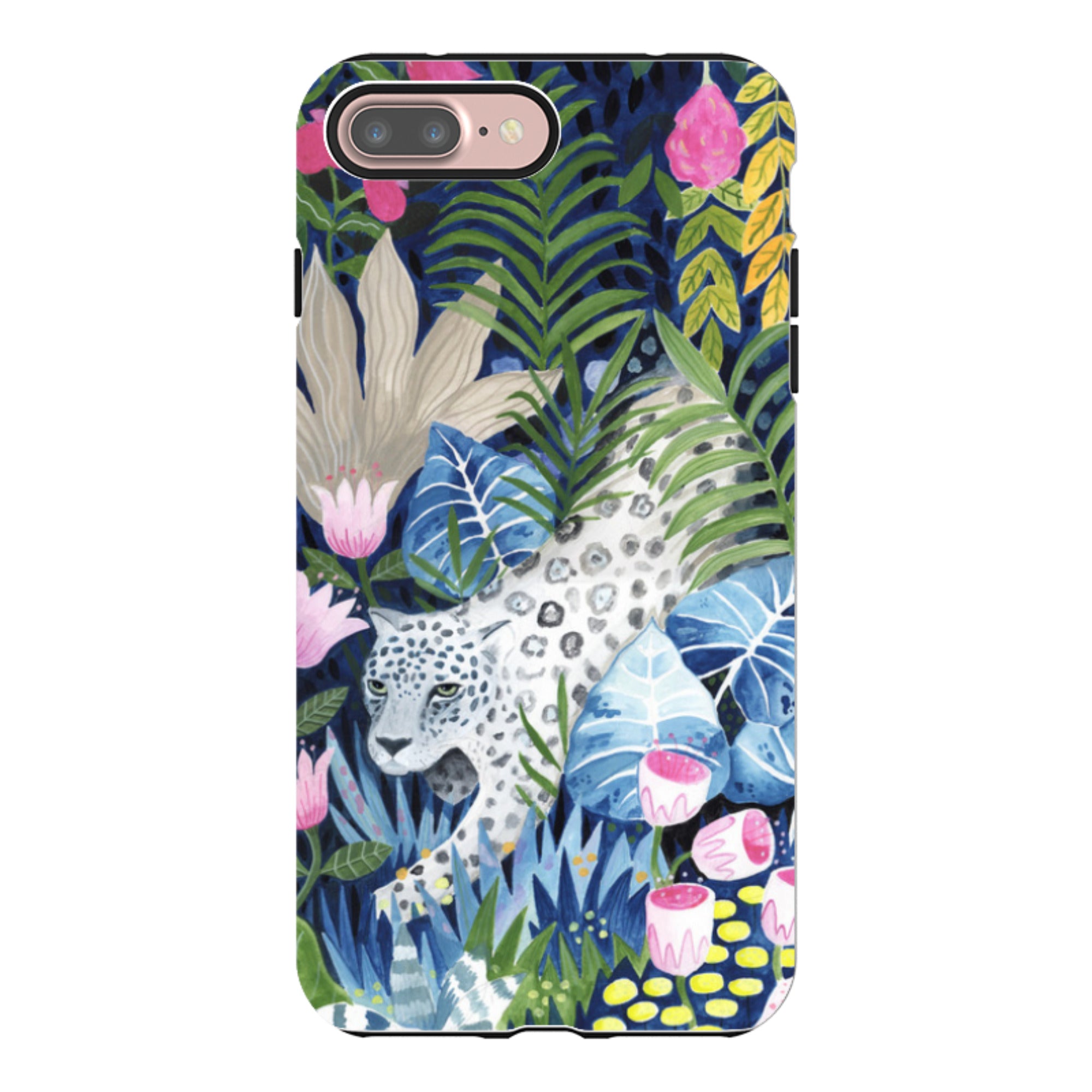 iPhone Tough Case - Prowling Leopard By Bex Parkin