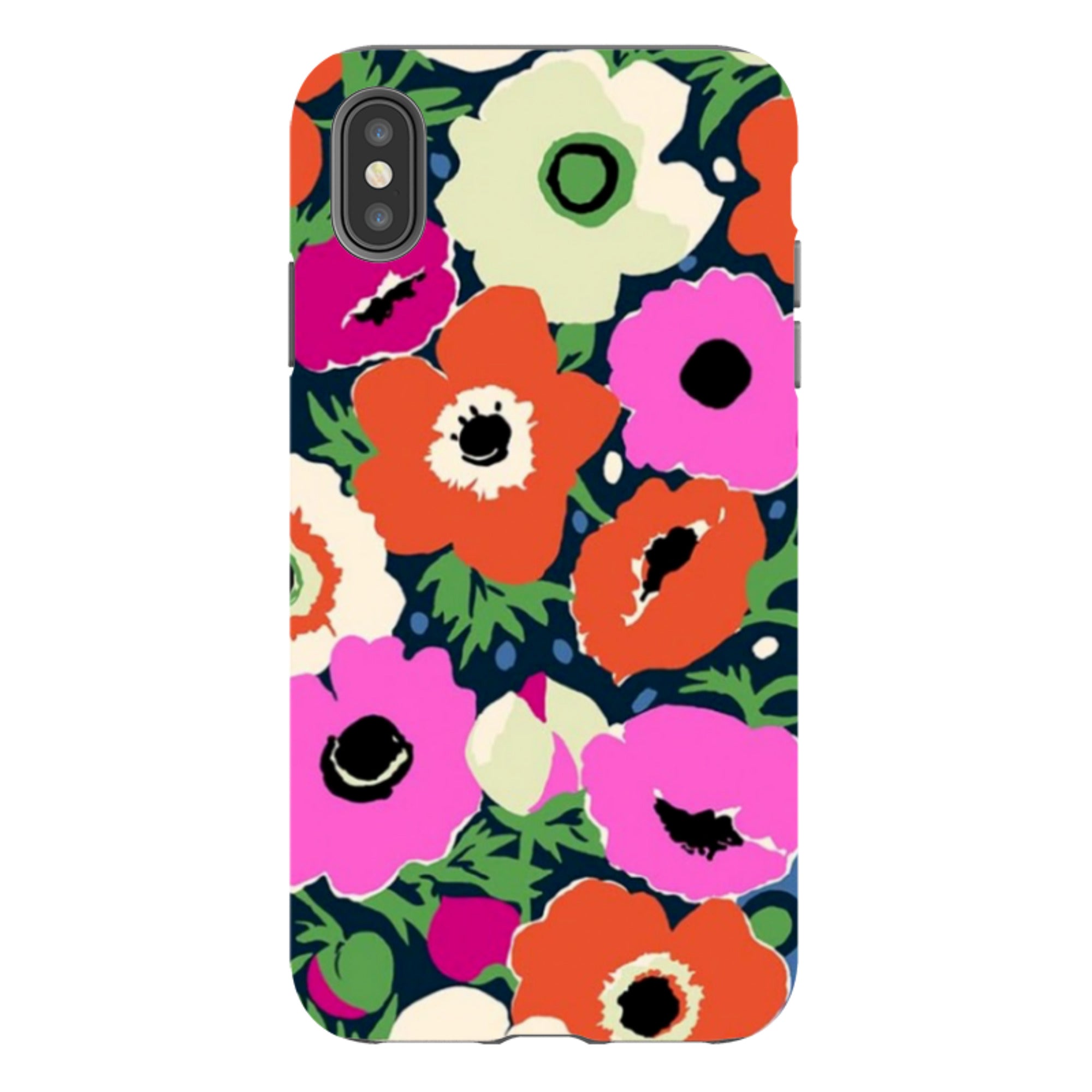 iPhone Tough Case - Windflowers By Sarah Campbell