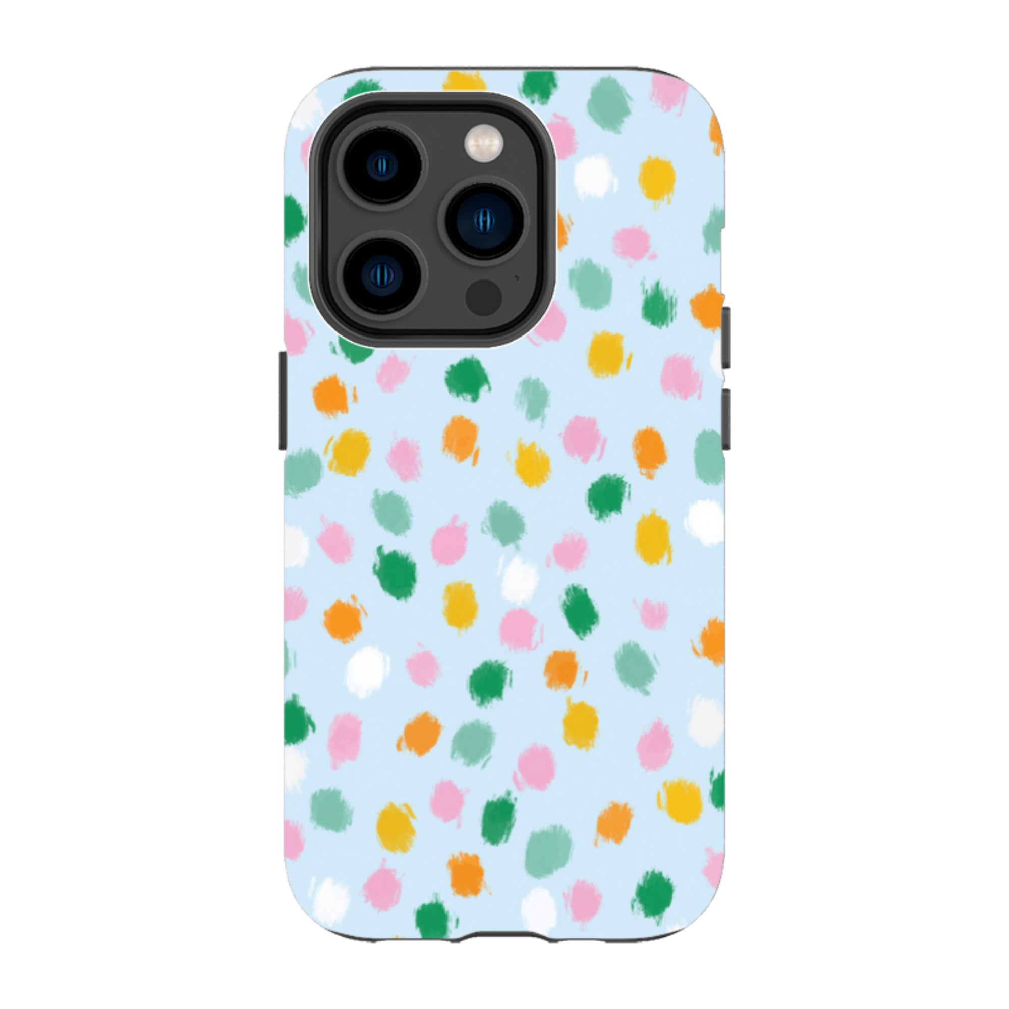 iPhone Tough Case - Spotty Co-Ordinate By Lee Foster Wilson