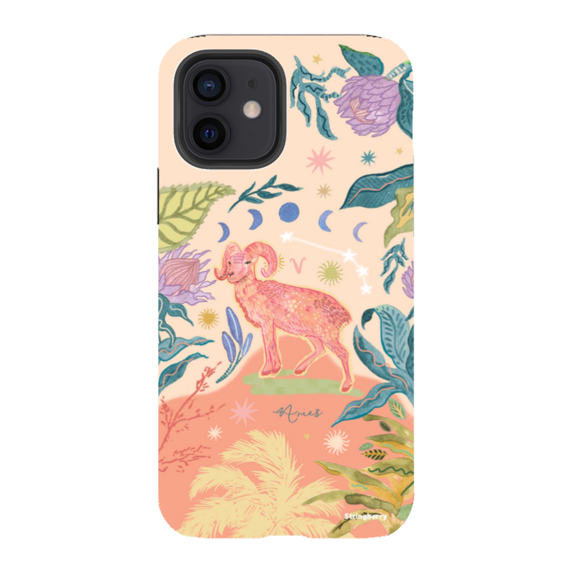 iPhone Tough Case - Aries By Emma Frances Grant