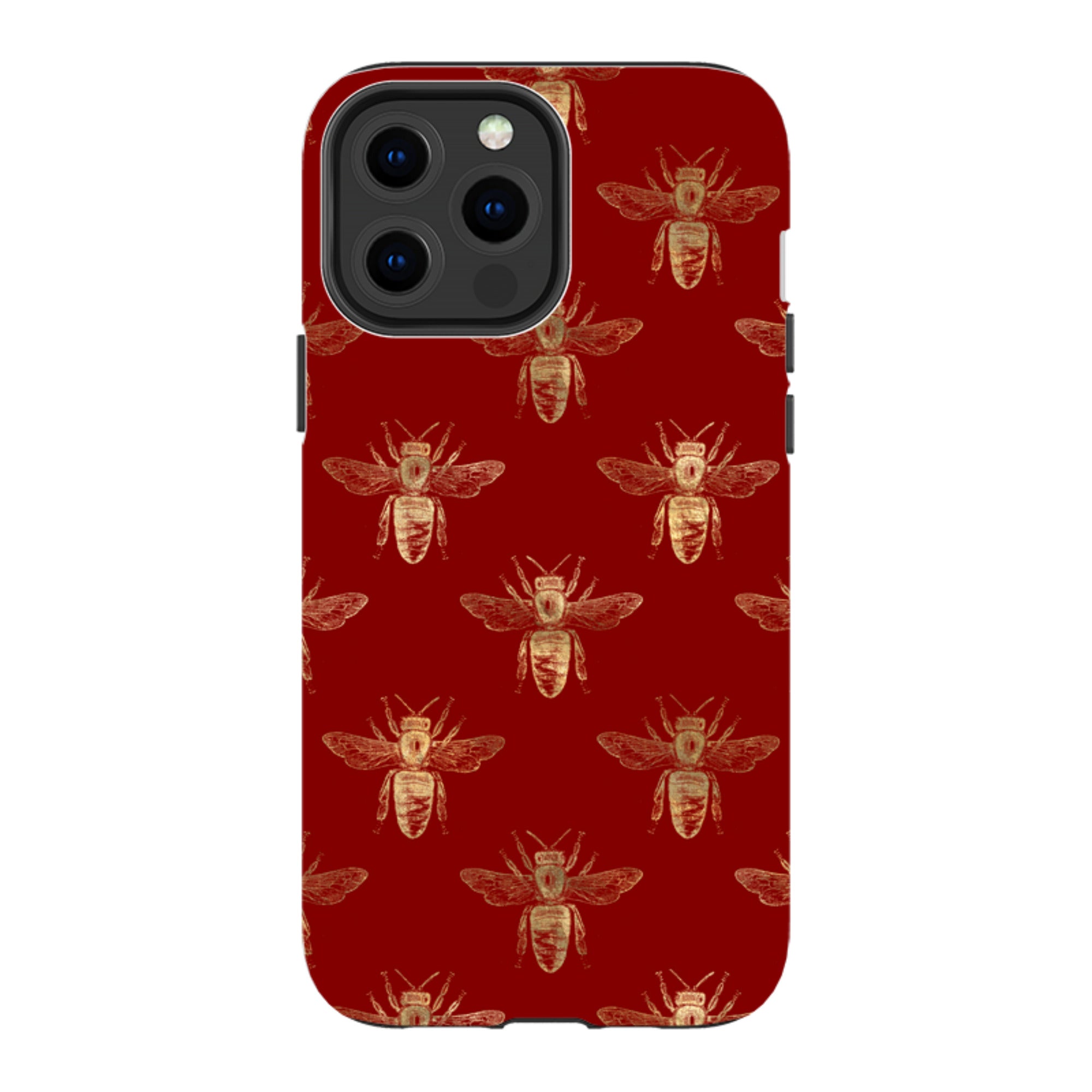 iPhone Tough Case - Red Bees