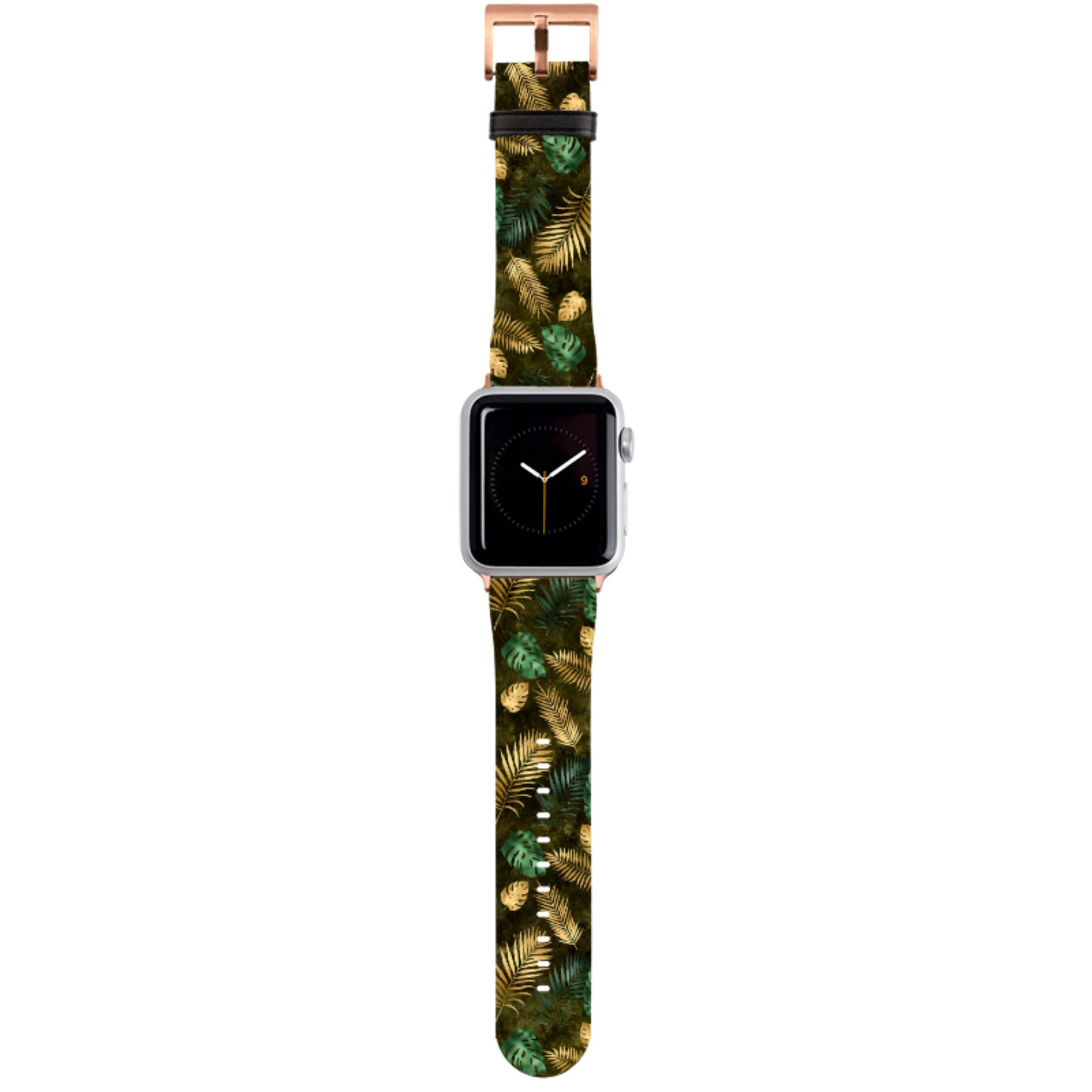 Feather Greens Apple Watch Strap
