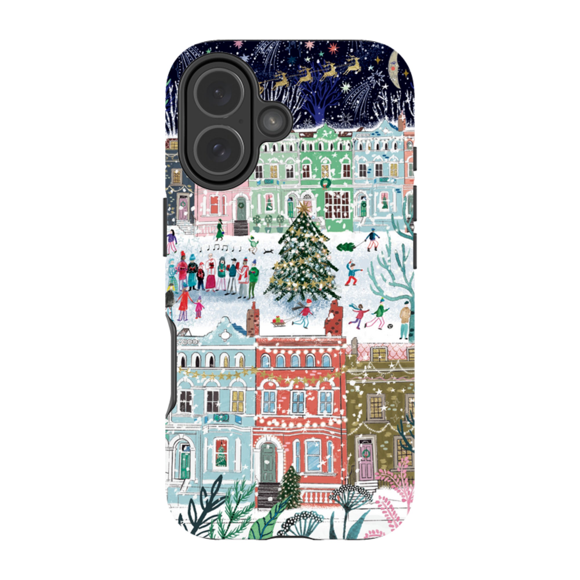 iPhone MagSafe Tough Case - Winter In Notting Hill By Emma Frances Grant