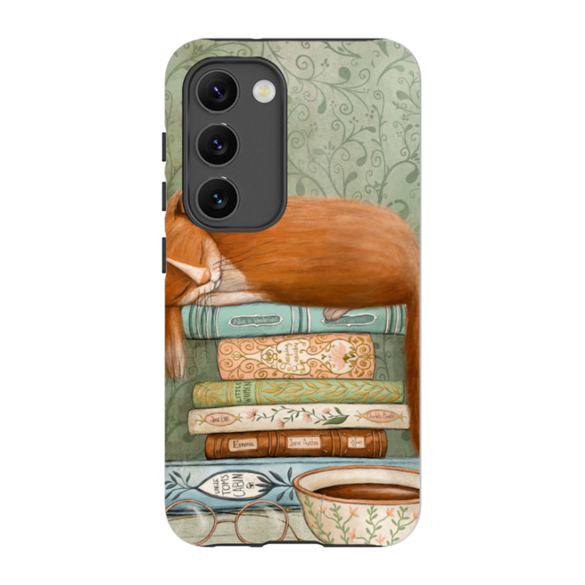 Samsung Tough Case - Cats and Books By Maja Lindberg