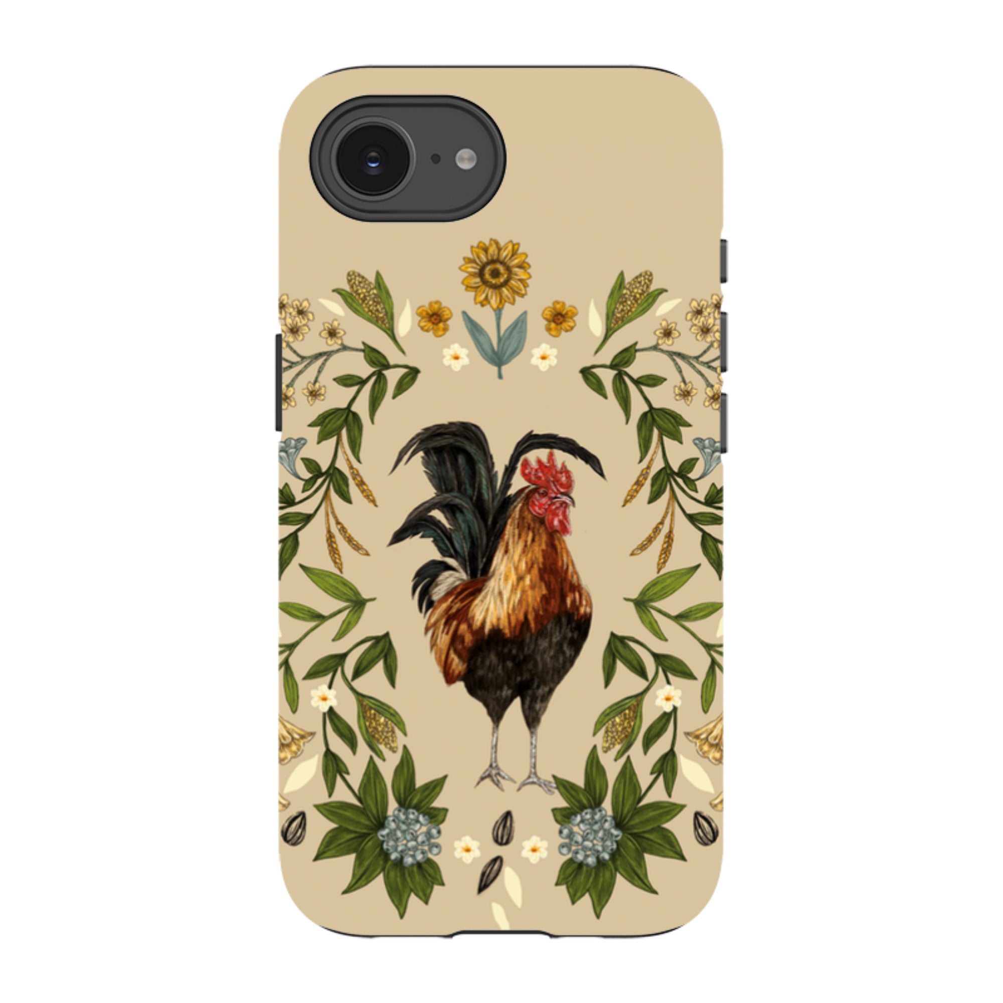 iPhone Tough Case - Rooster By Jade Mosinski