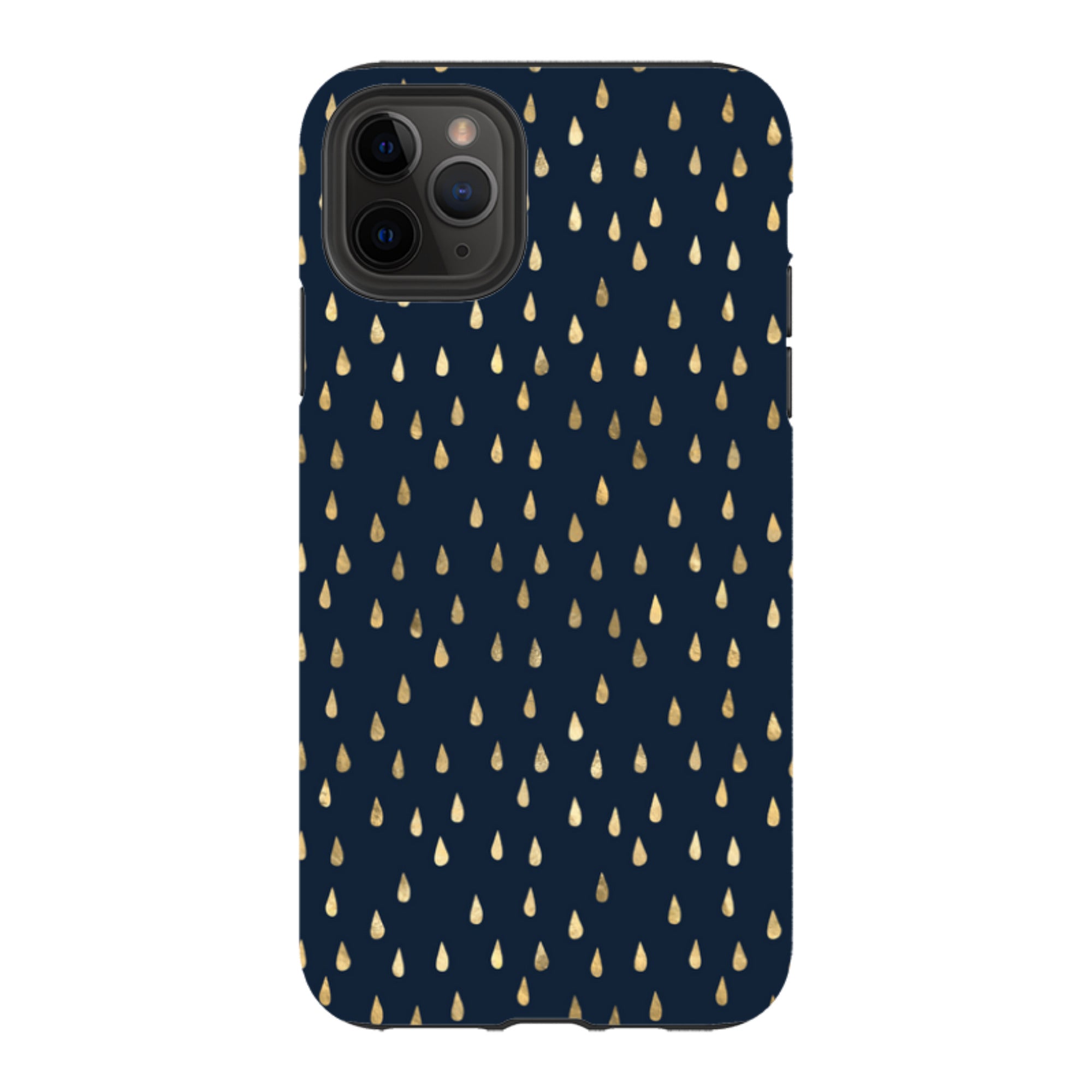 iPhone Tough Case - Blue Rain