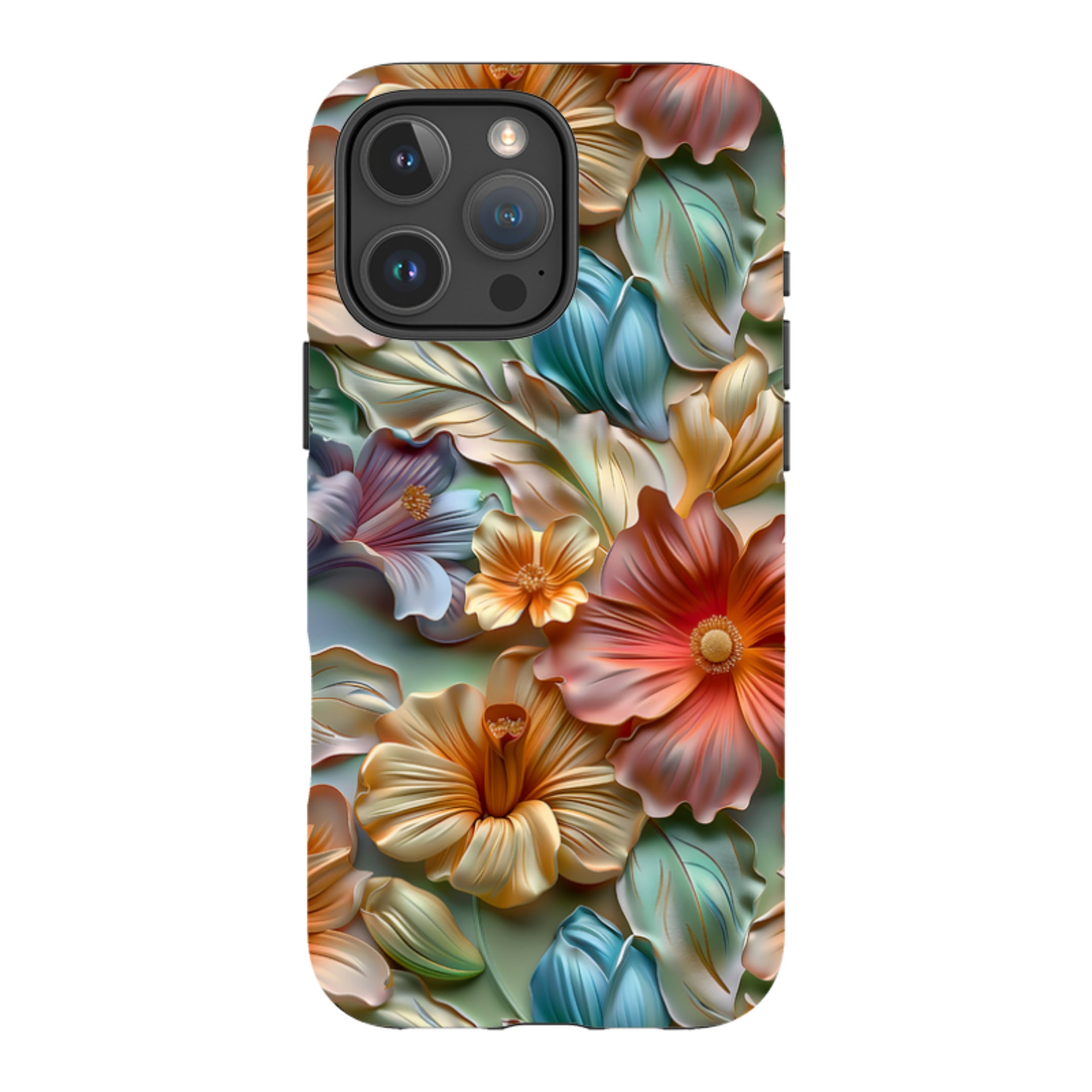 iPhone Tough Case -Dawn Floral