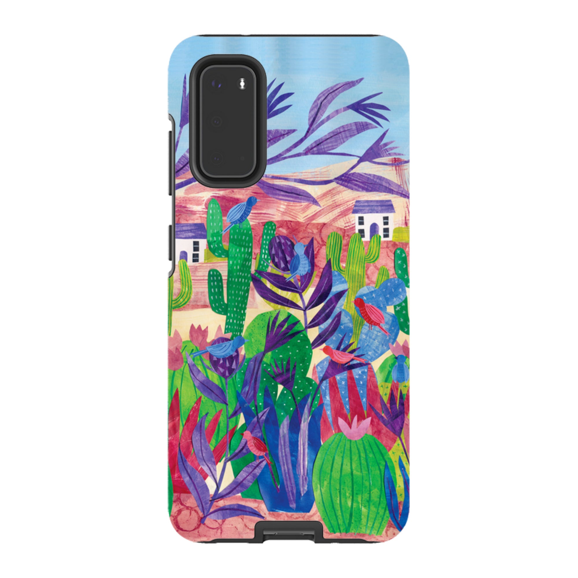Samsung Tough Case - Desert Cactus By Tracey English