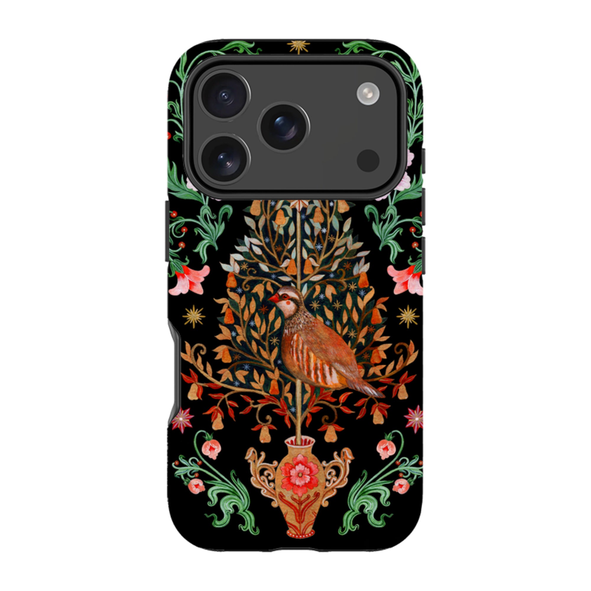 iPhone Tough  Case - Partridge Pear Tree By Maria Matos