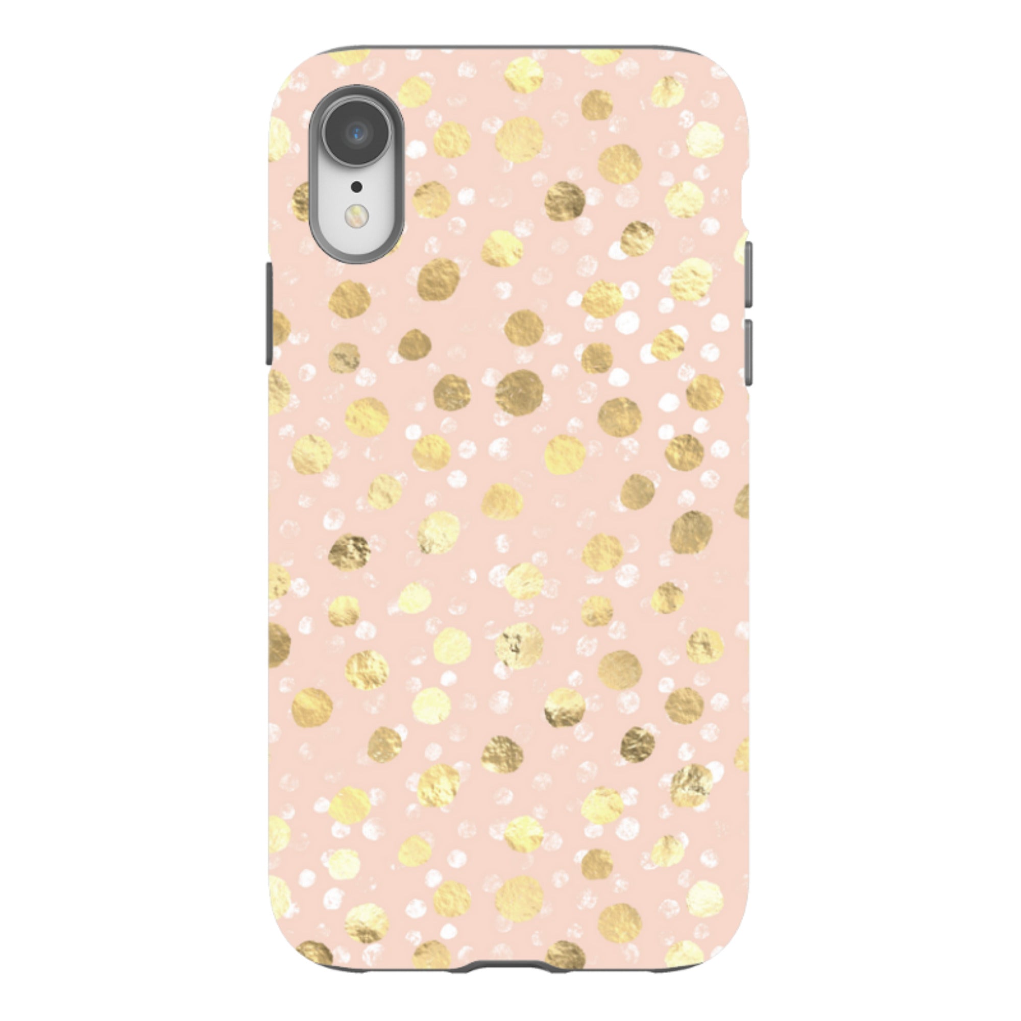 iPhone Tough Case - Marble Dots II (case does not glitter)