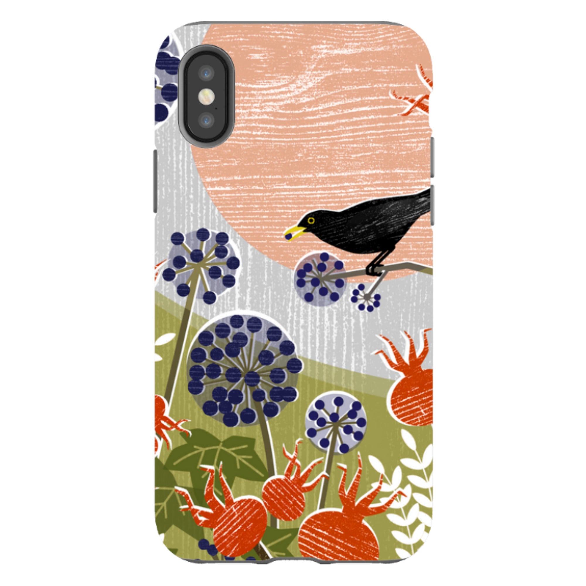 iPhone Tough Case - Blackbird And Ivy By Liane Payne