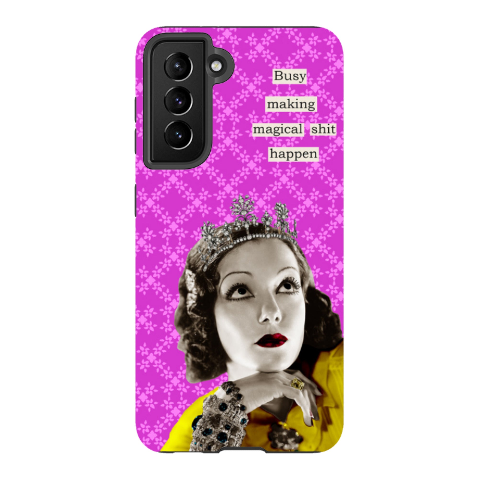 Samsung Tough Case - Busy Making Sh-t Happen By Clare Jordan