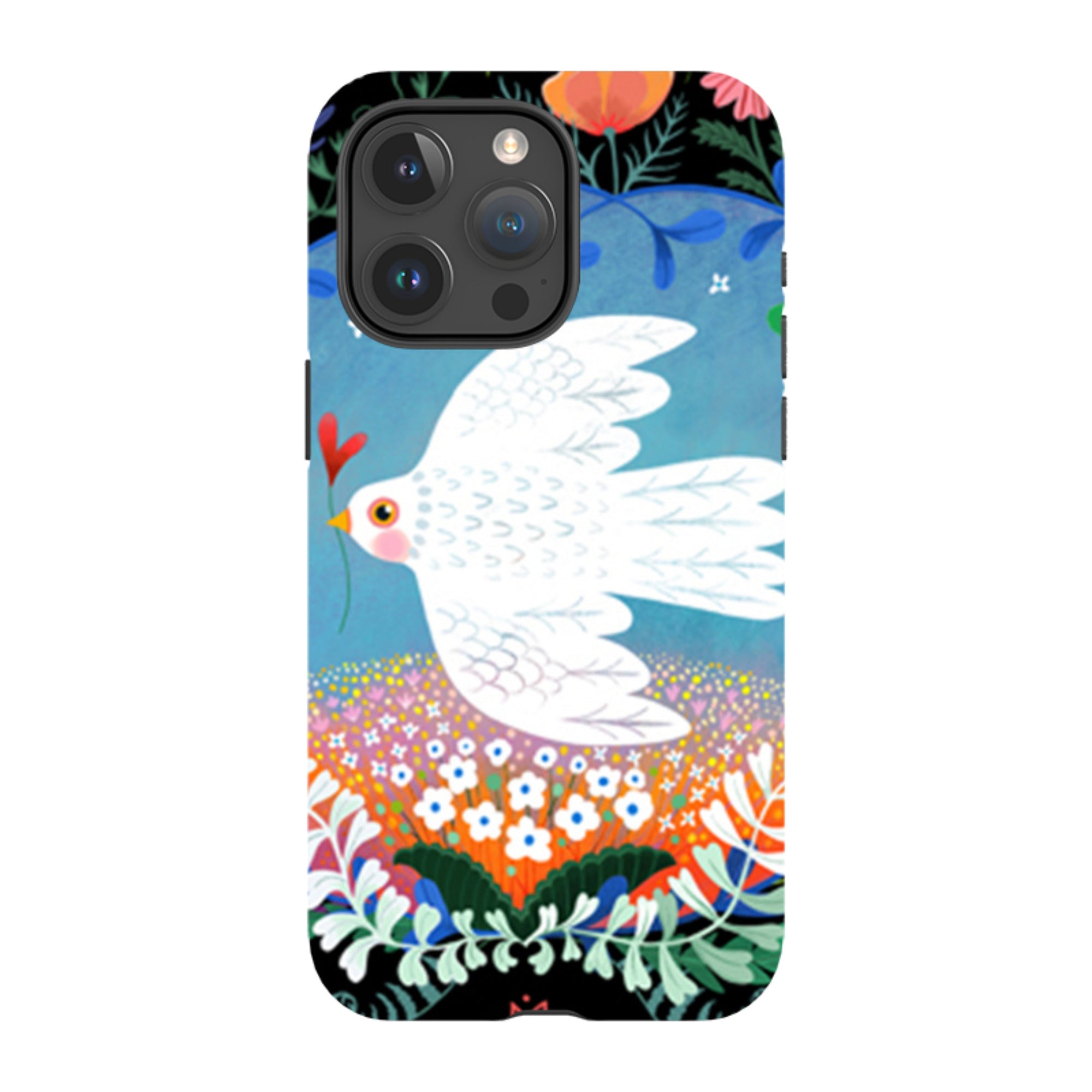 iPhone Tough Case - Peacebird By Mia Underwood