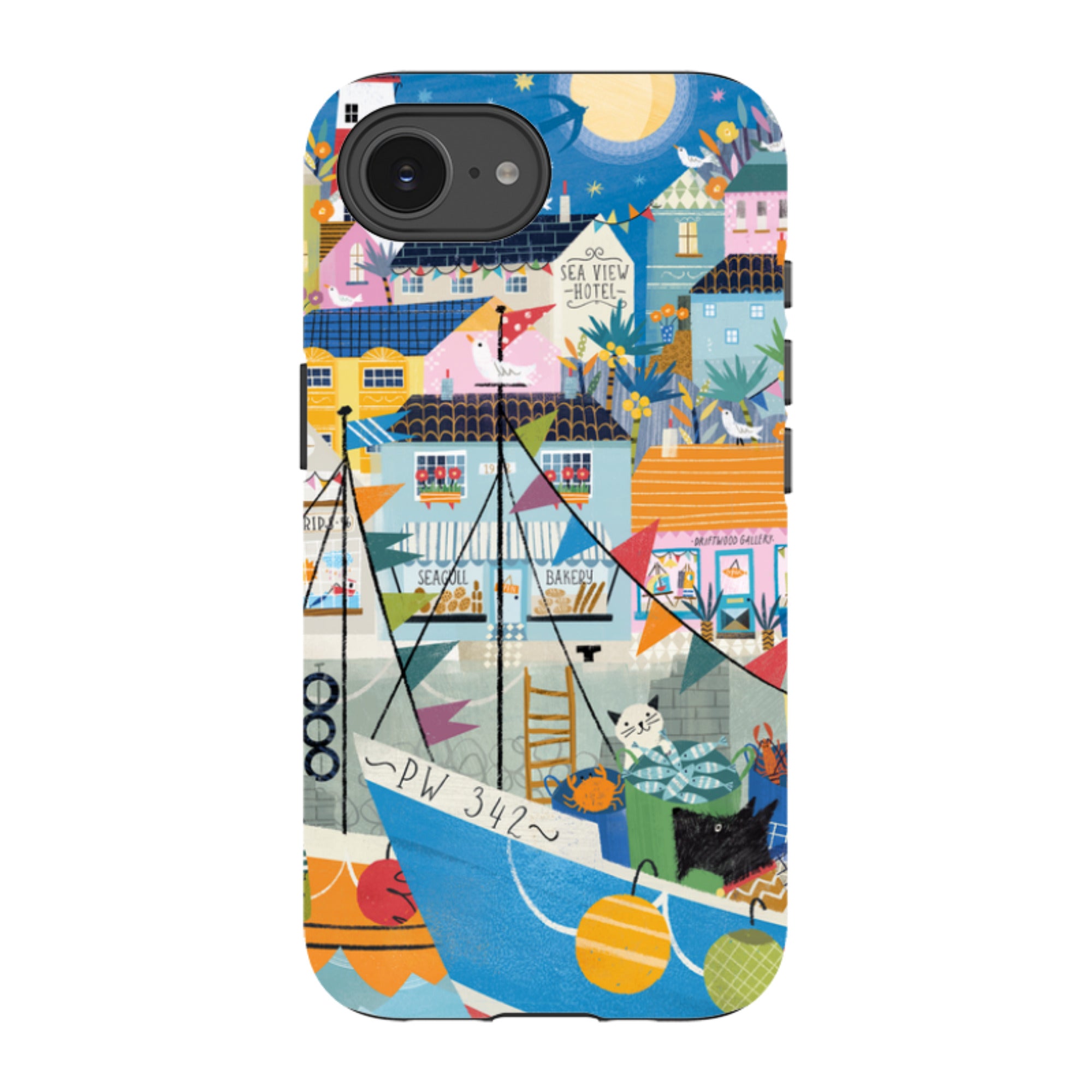 iPhone Case - Night Harbour 1 By Ali Brookes