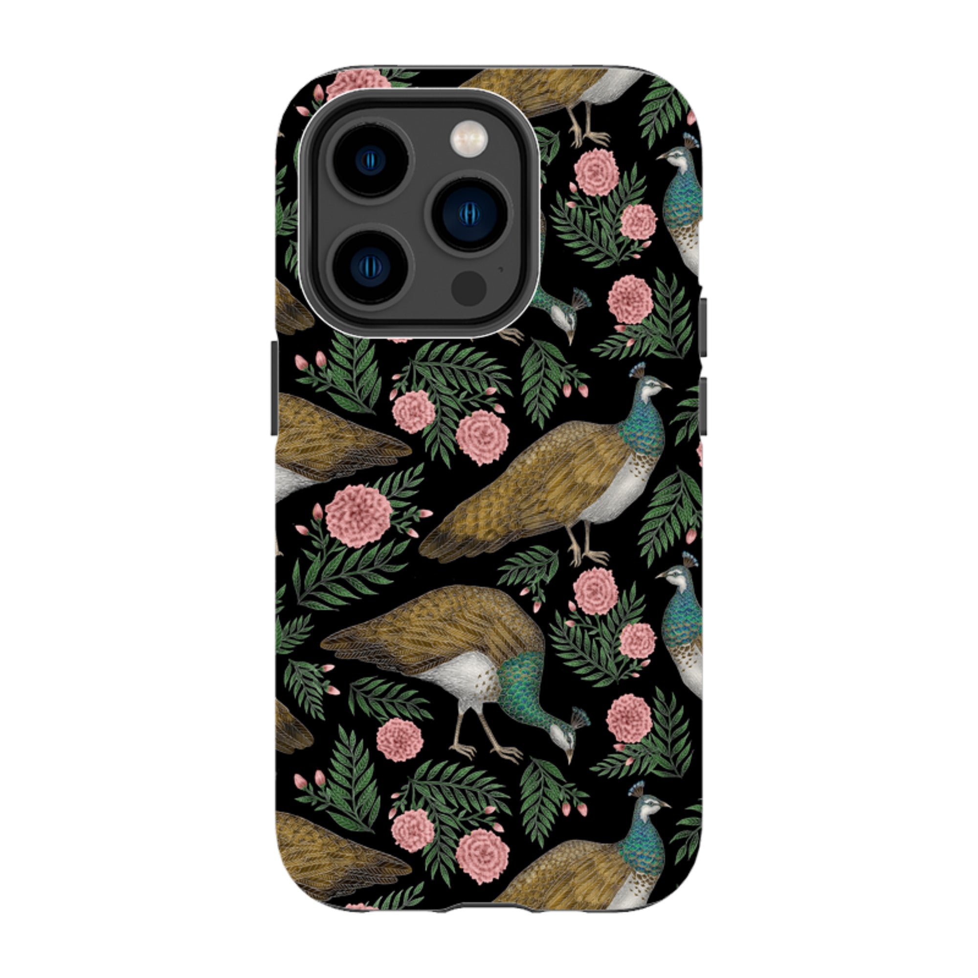 iPhone Tough Case - Peahen By Catherine Rowe