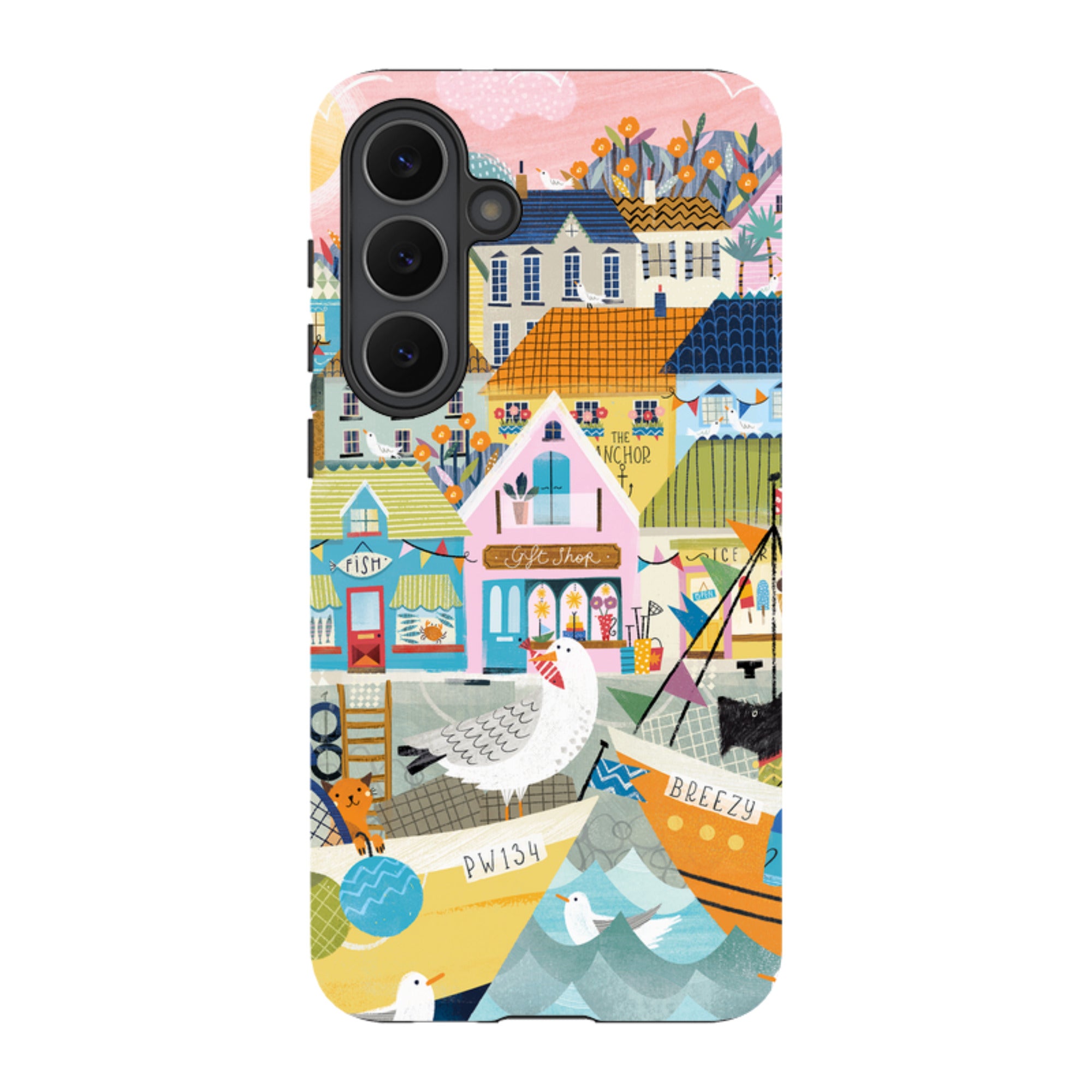 Samsung Tough  Case - Harbour 1 By Ali Brookes