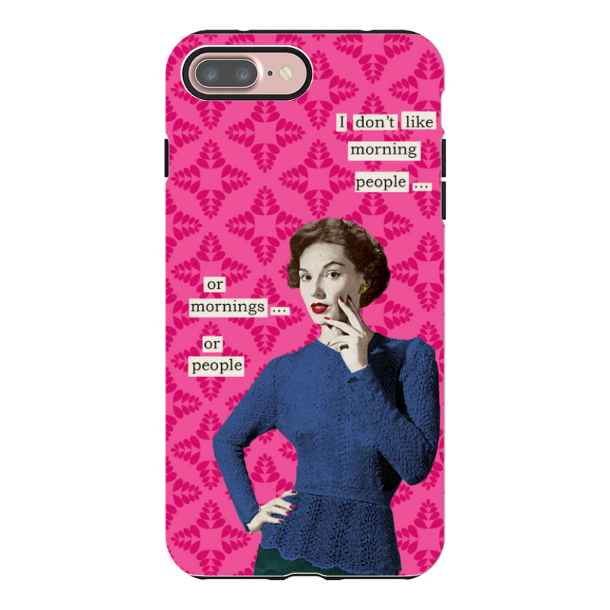 iPhone Tough Case - Morning Person By Clare Jordan