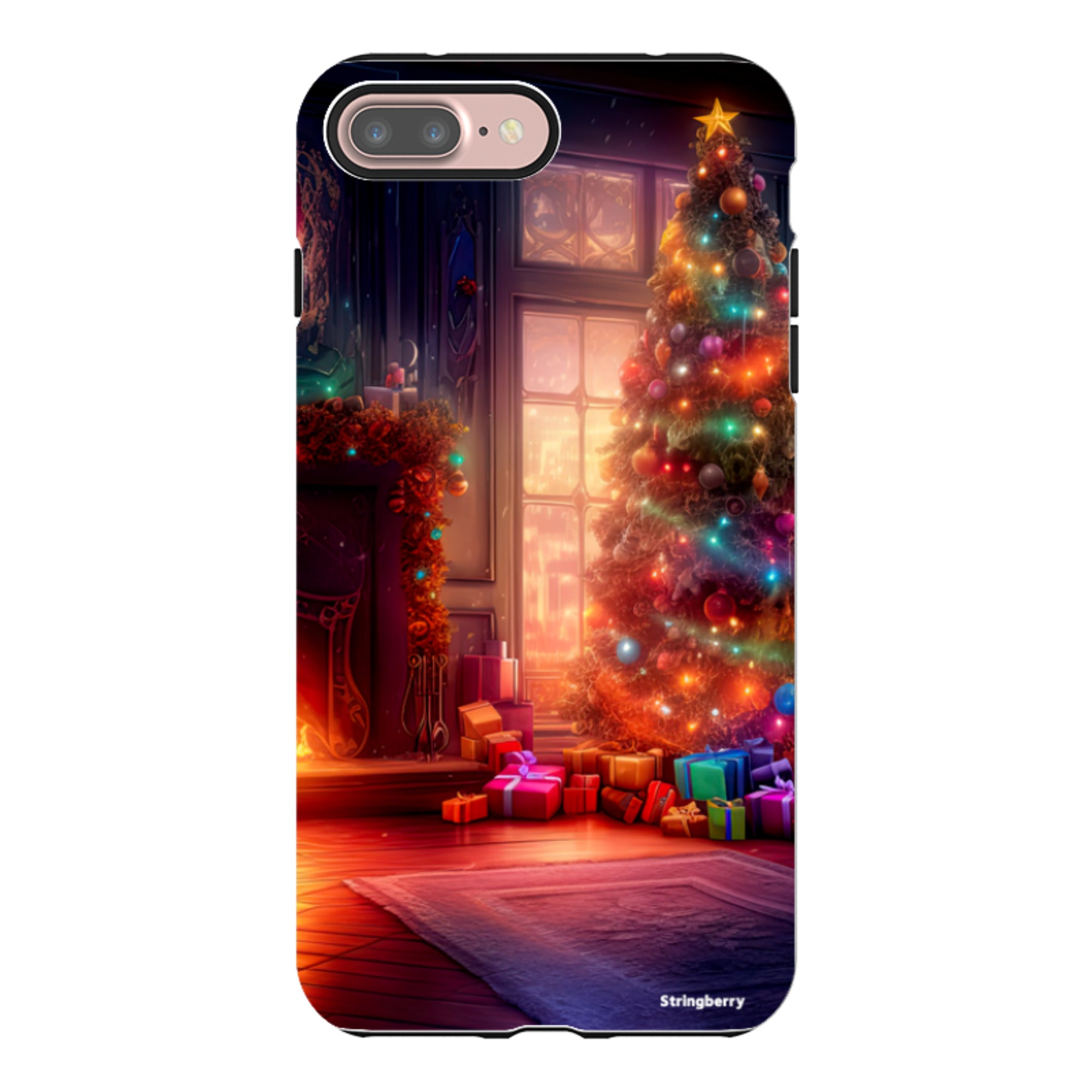 iPhone Tough Case - Holly Jolly Christmas III