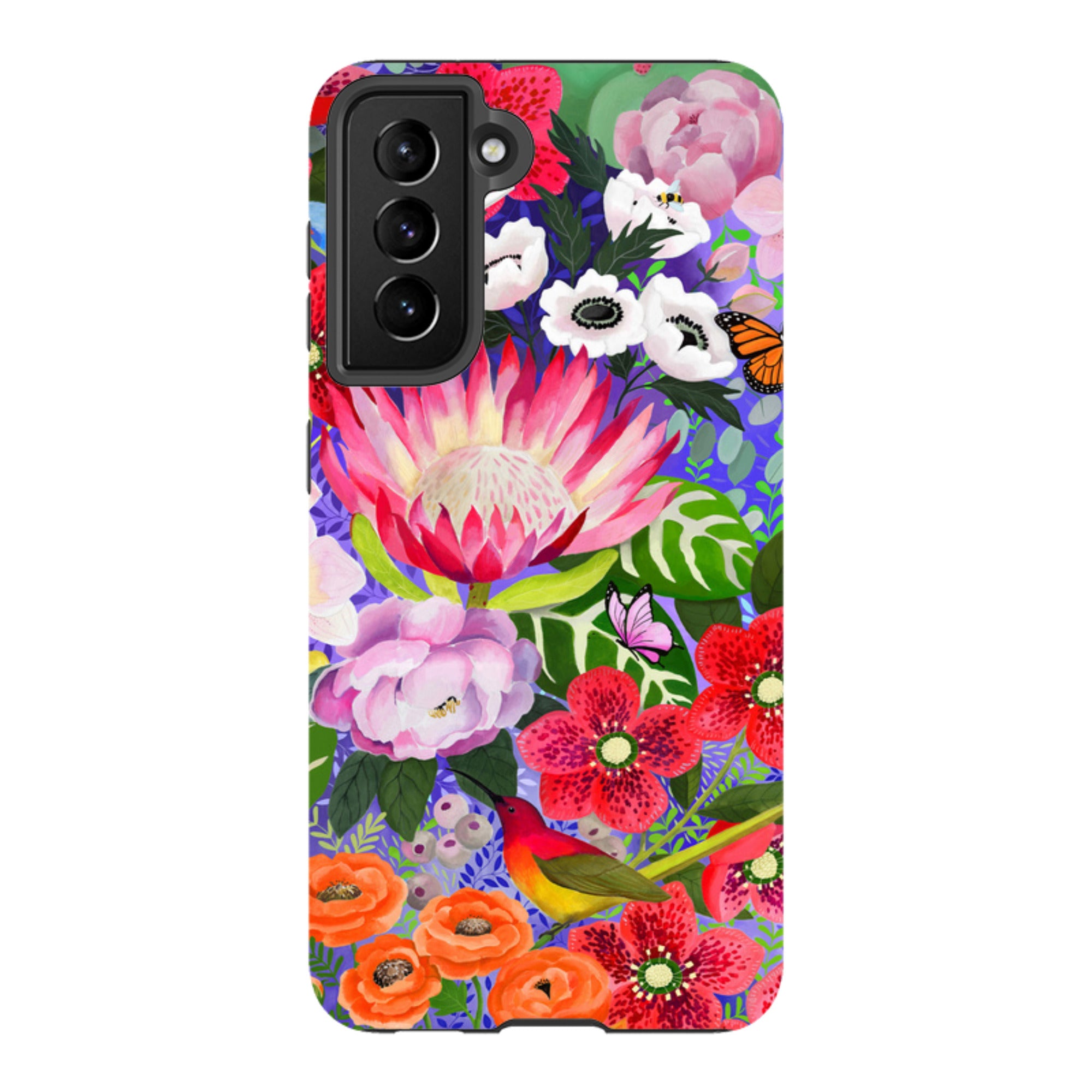 Samsung Tough Case - Exotic Birds By Bex Parkin