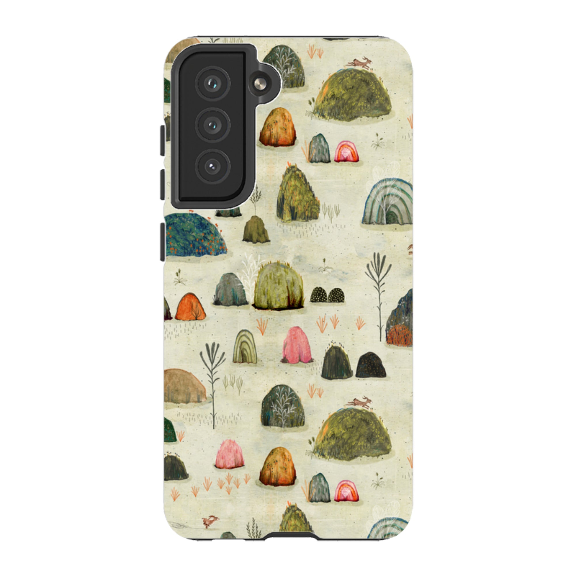 Samsung Tough Case - Sunset Mossy Hills By Katherine Quinn
