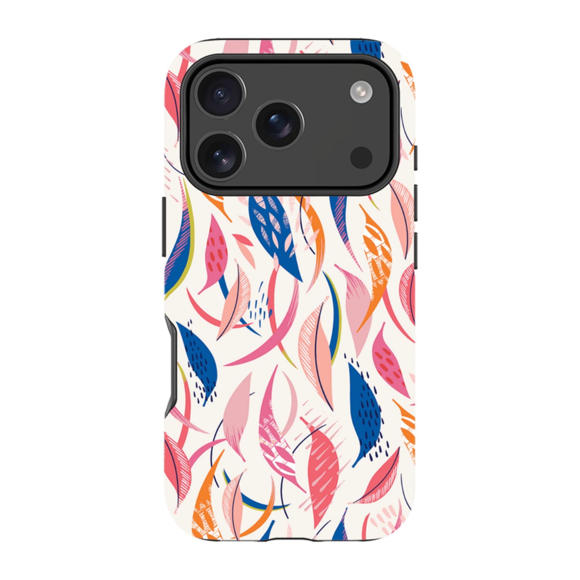 iPhone Tough Case - Flamingo Feathers By Ali Brookes