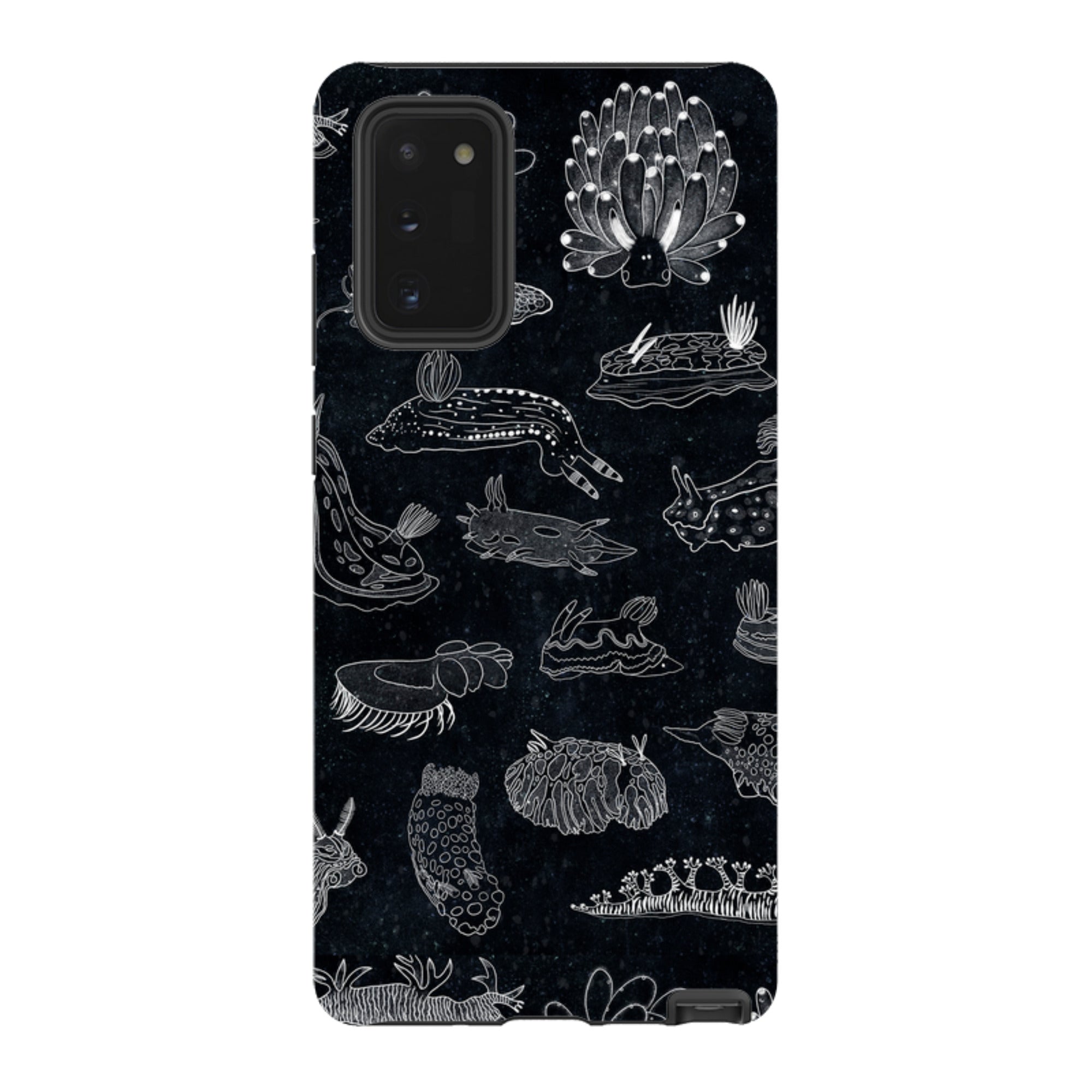 Samsung Tough Case - Nudibranch Line Drawing By Katherine Quinn