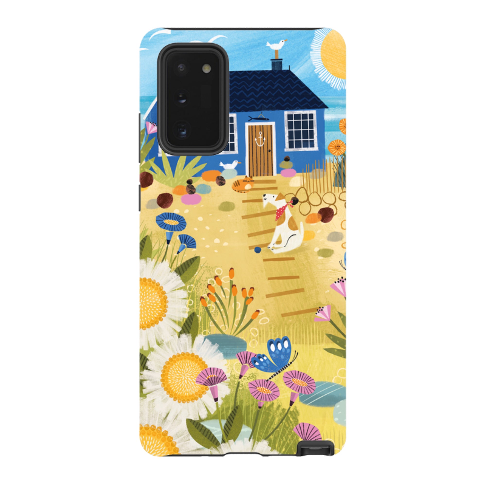 Samsung Tough  Case - Beach House By Ali Brookes