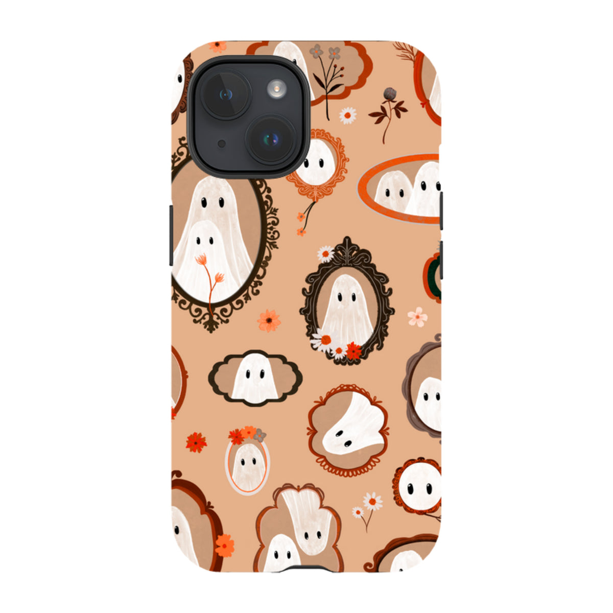 iPhone Tough Case - Framed Ghosts - Cider Clay By Katherine Quinn