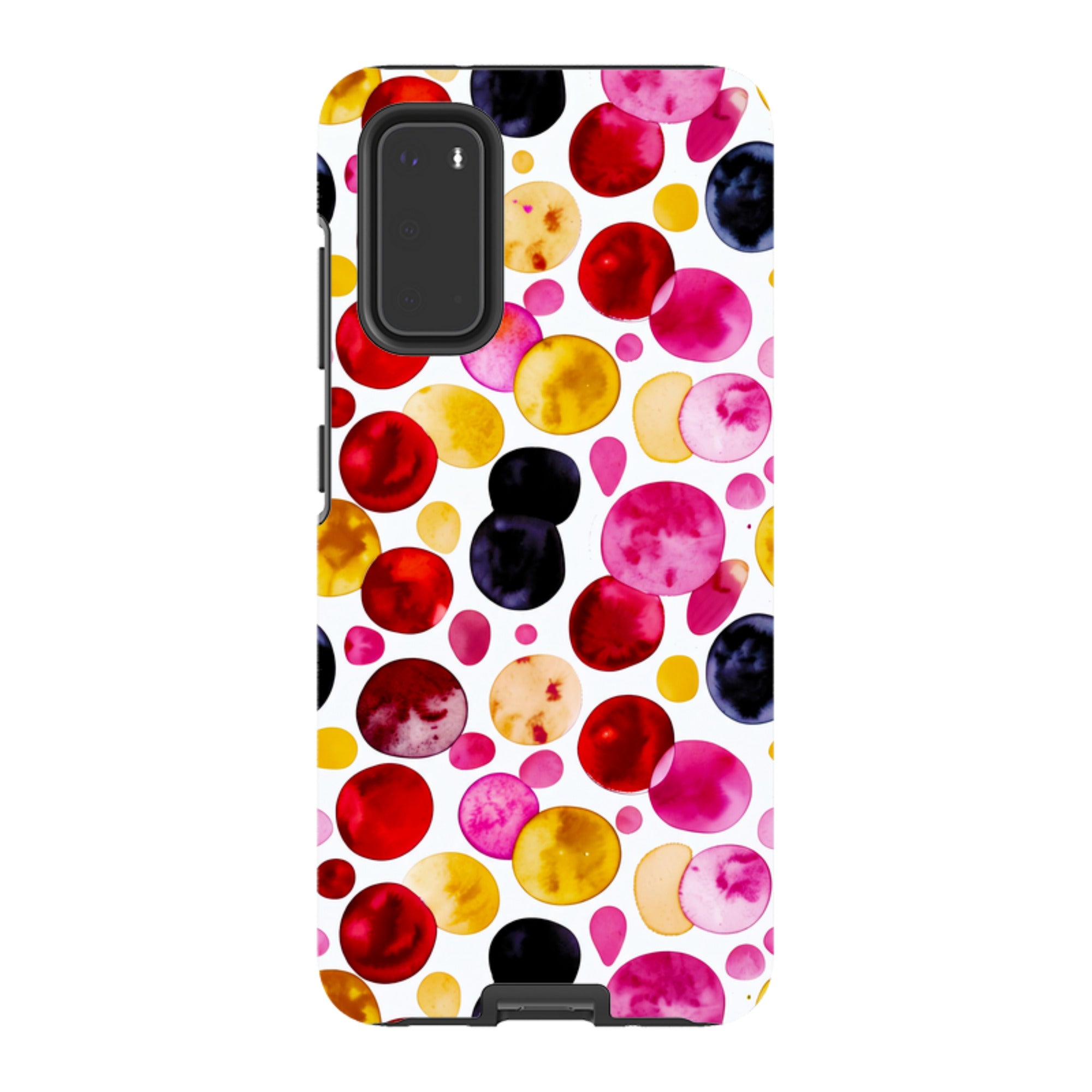 Samsung Tough  Case - Colour Moon Polka