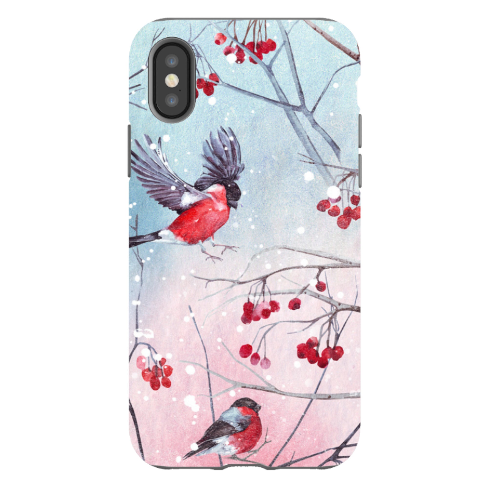iPhone Tough Case - Birds And Berries