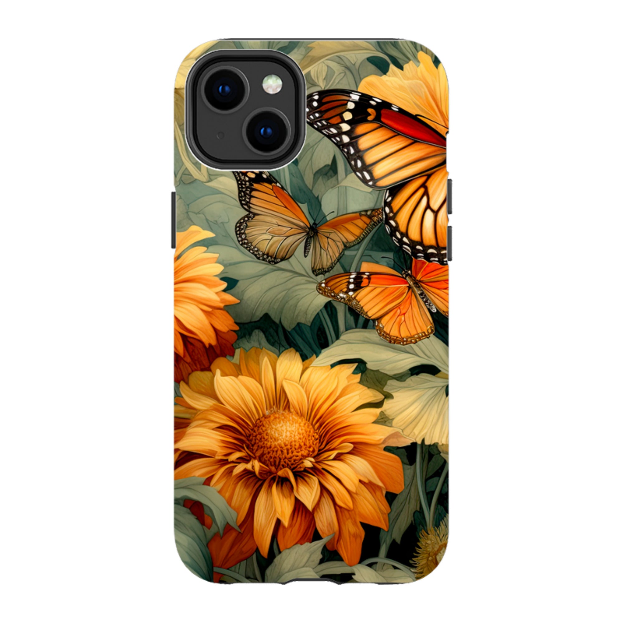 iPhone MagSafe Tough Case - Butterfly Daisies V