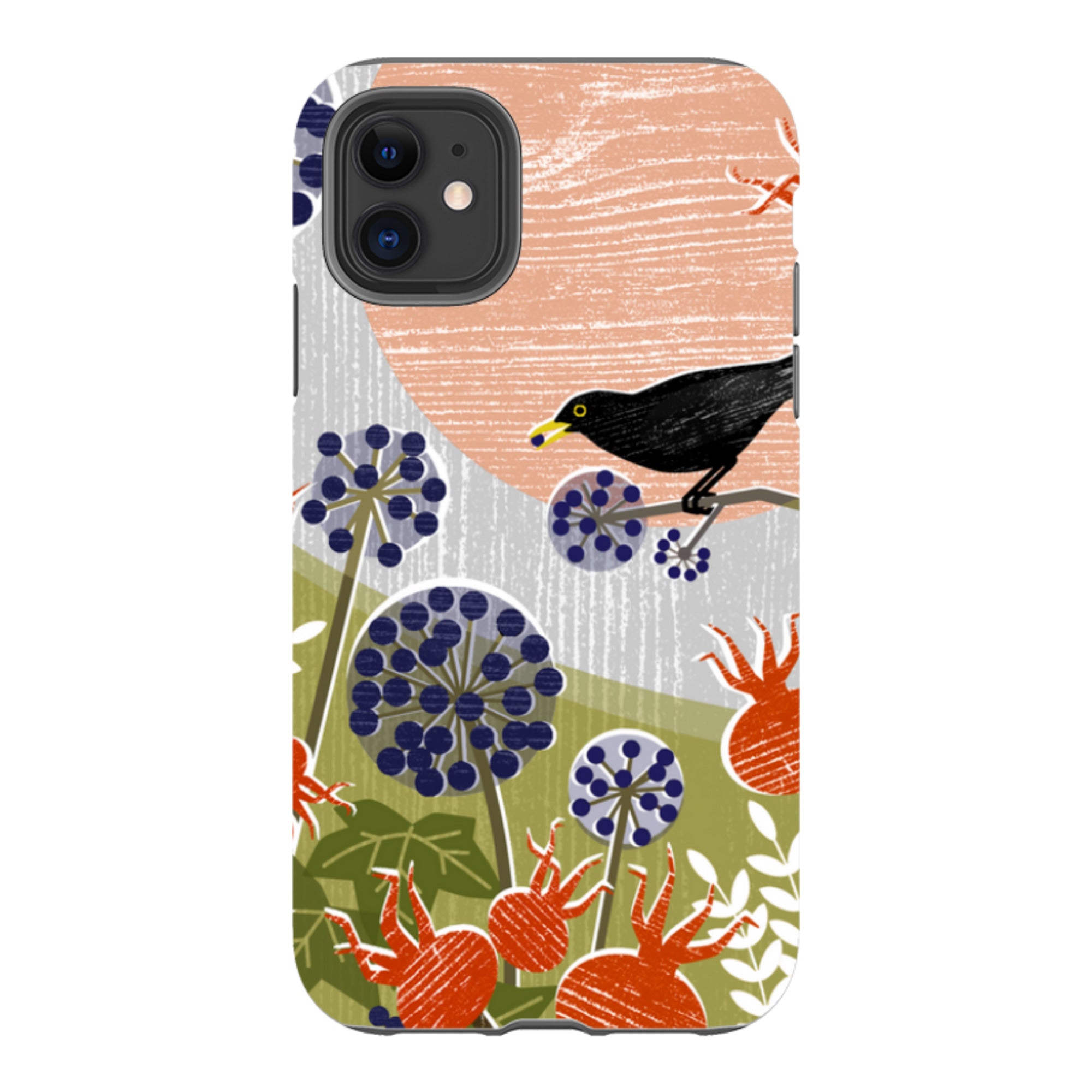 iPhone Tough Case - Blackbird And Ivy By Liane Payne