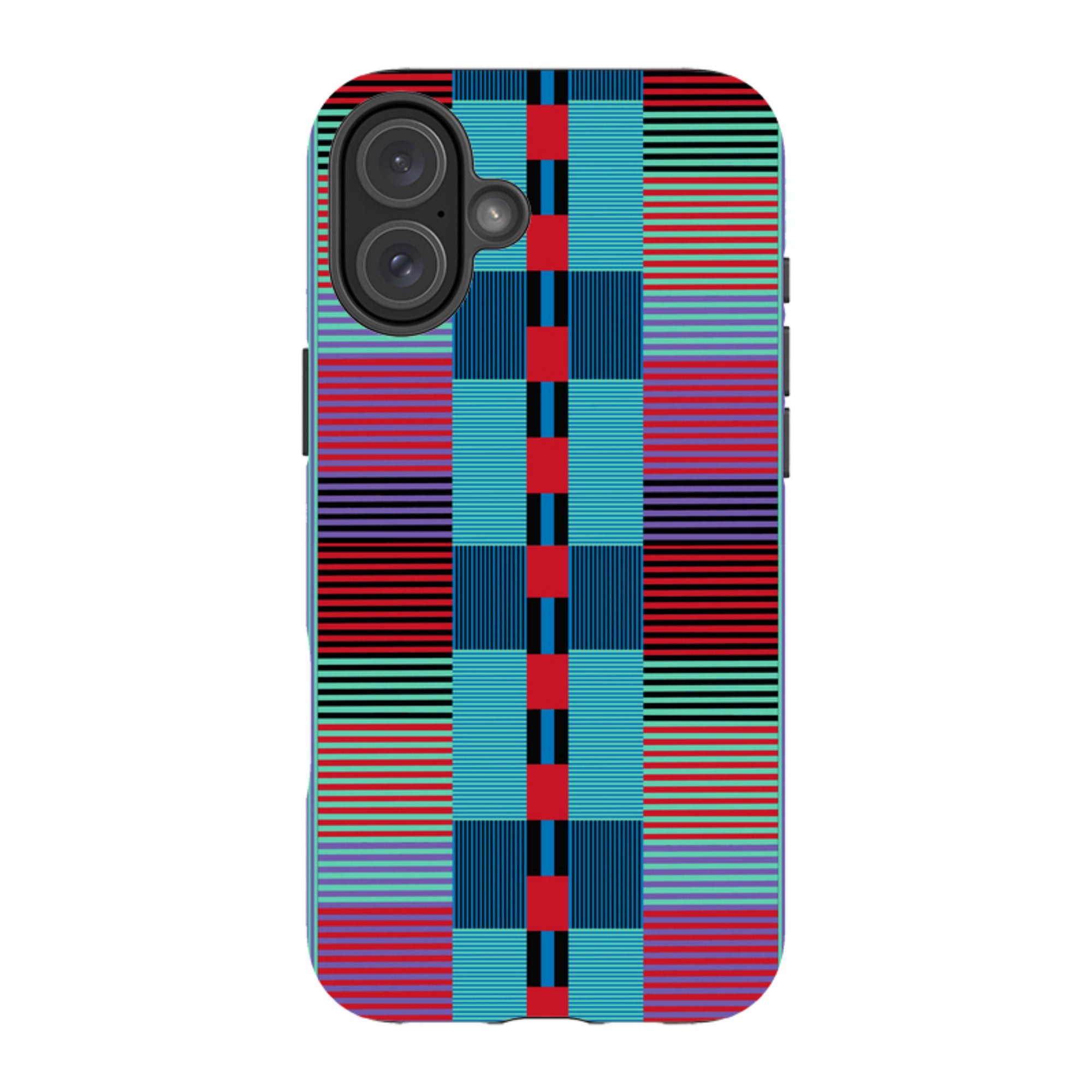 iPhone Tough Case - Indian Stripe By Cressida Bell