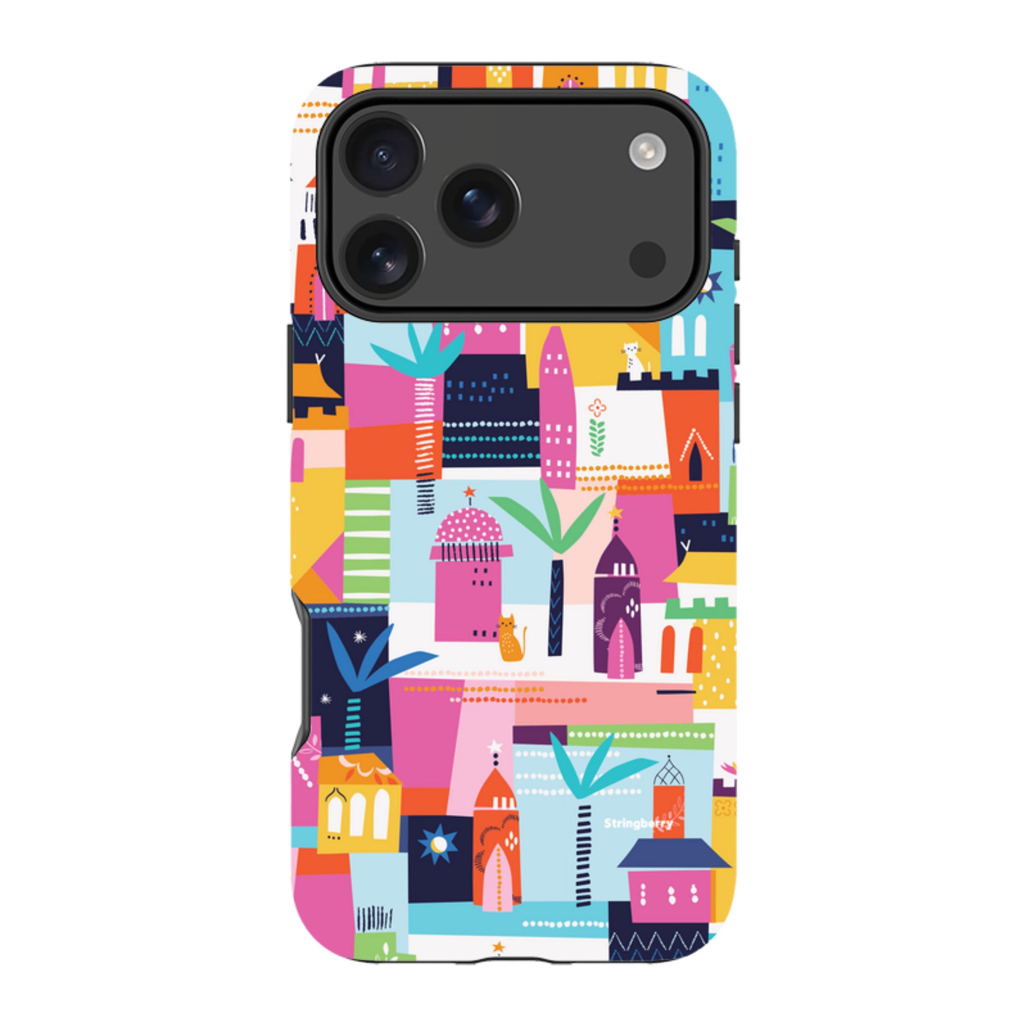 iPhone Tough Case - Houses By Ali Brookes