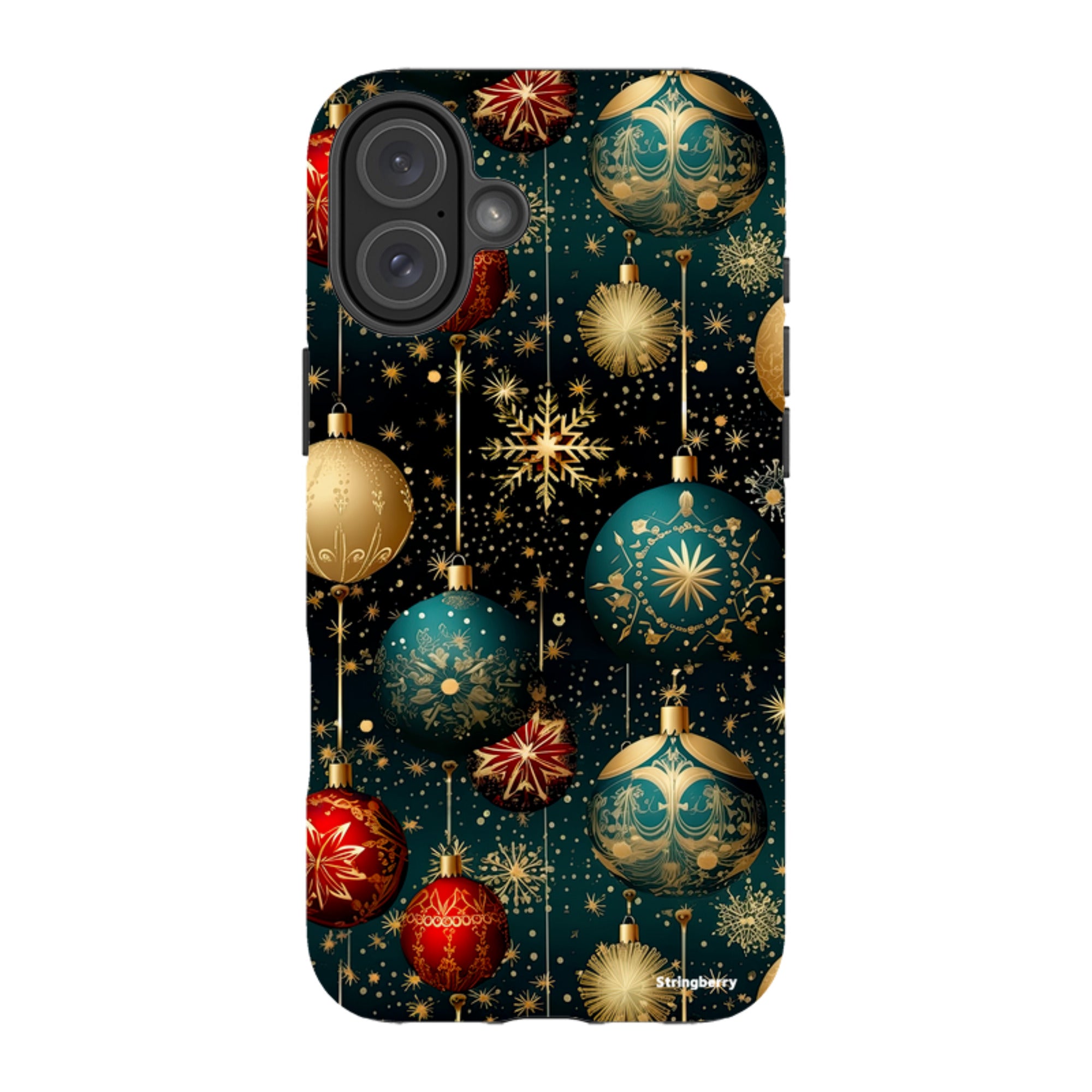 iPhone Tough Case - Christmas Baubles II